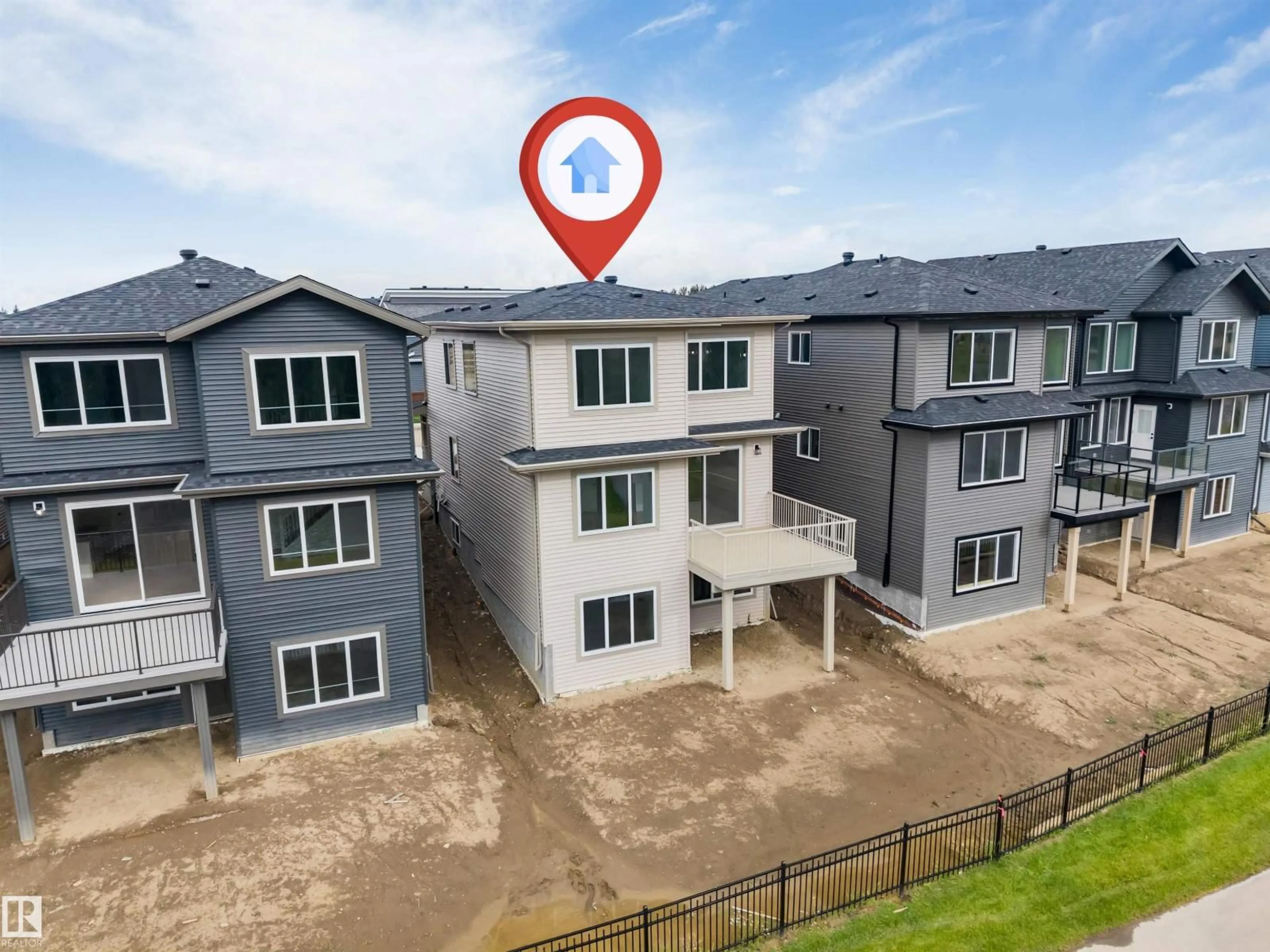 A pic from outside/outdoor area/front of a property/back of a property/a pic from drone, building for 47 NORWYK WY, Spruce Grove Alberta T7X4E9