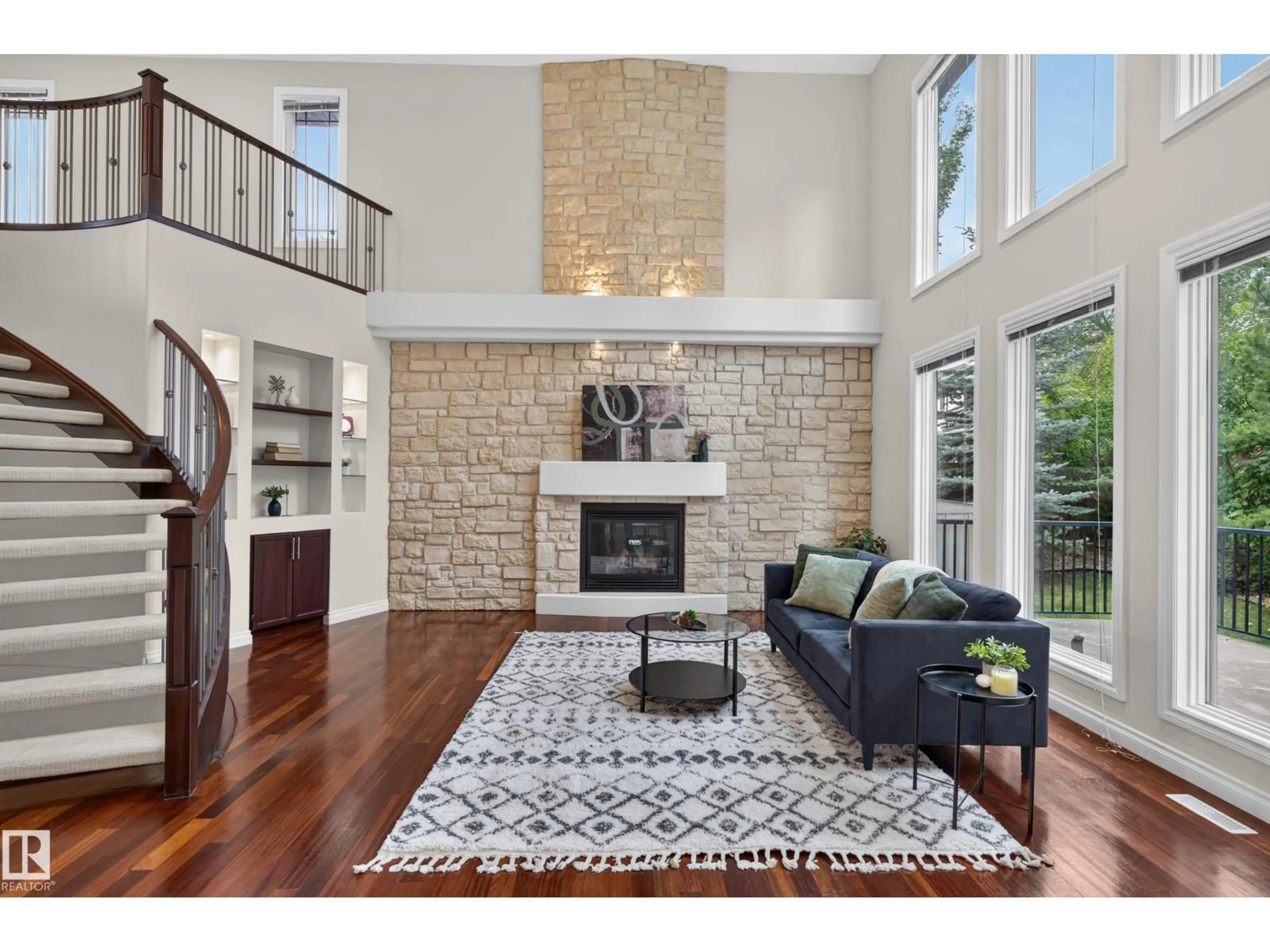 Living room with furniture, unknown for 850 HOLLANDS LANDING LD, Edmonton Alberta T6R3T1