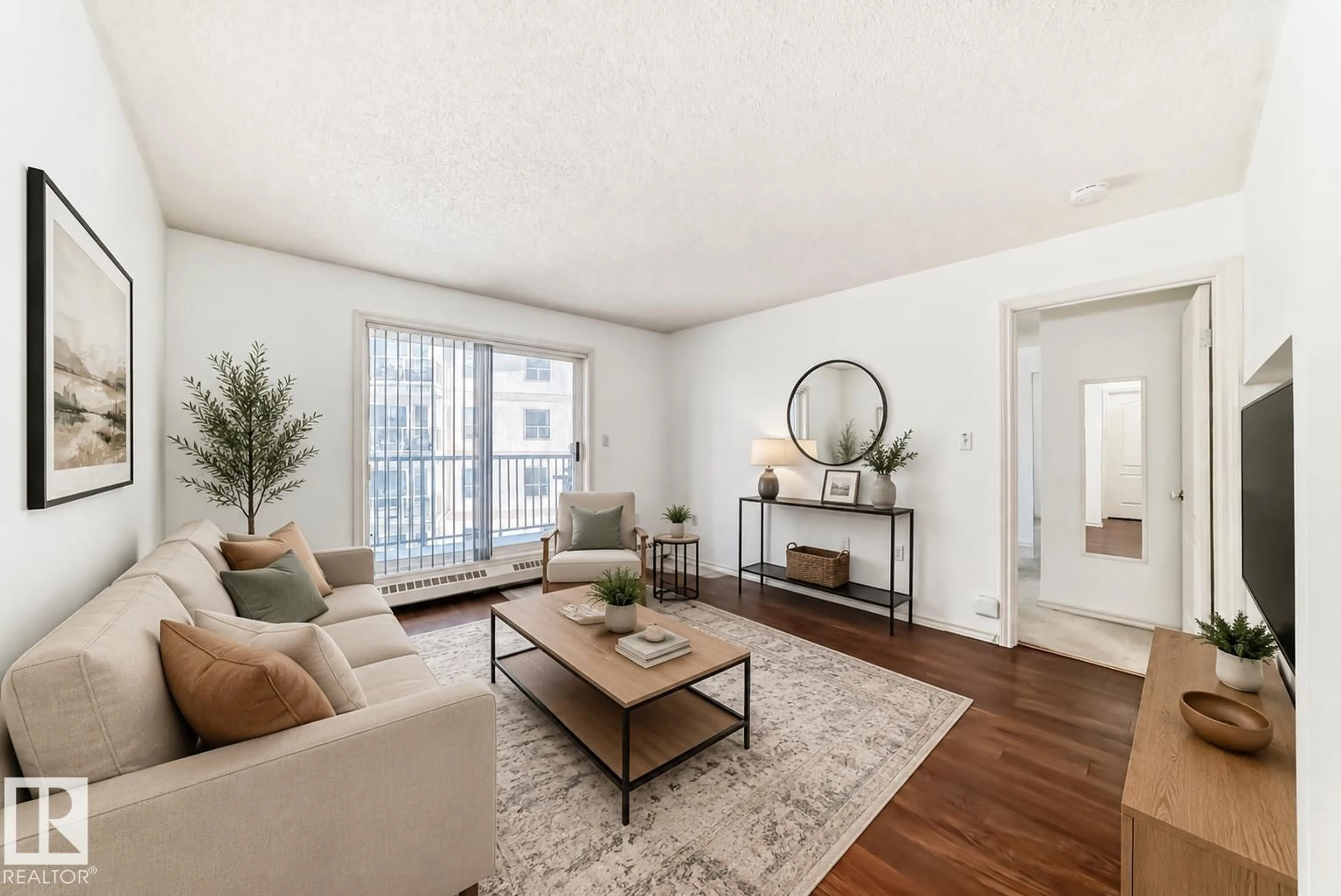 Living room with furniture, unknown for #320 - 9620 174 ST, Edmonton Alberta T5T6B9