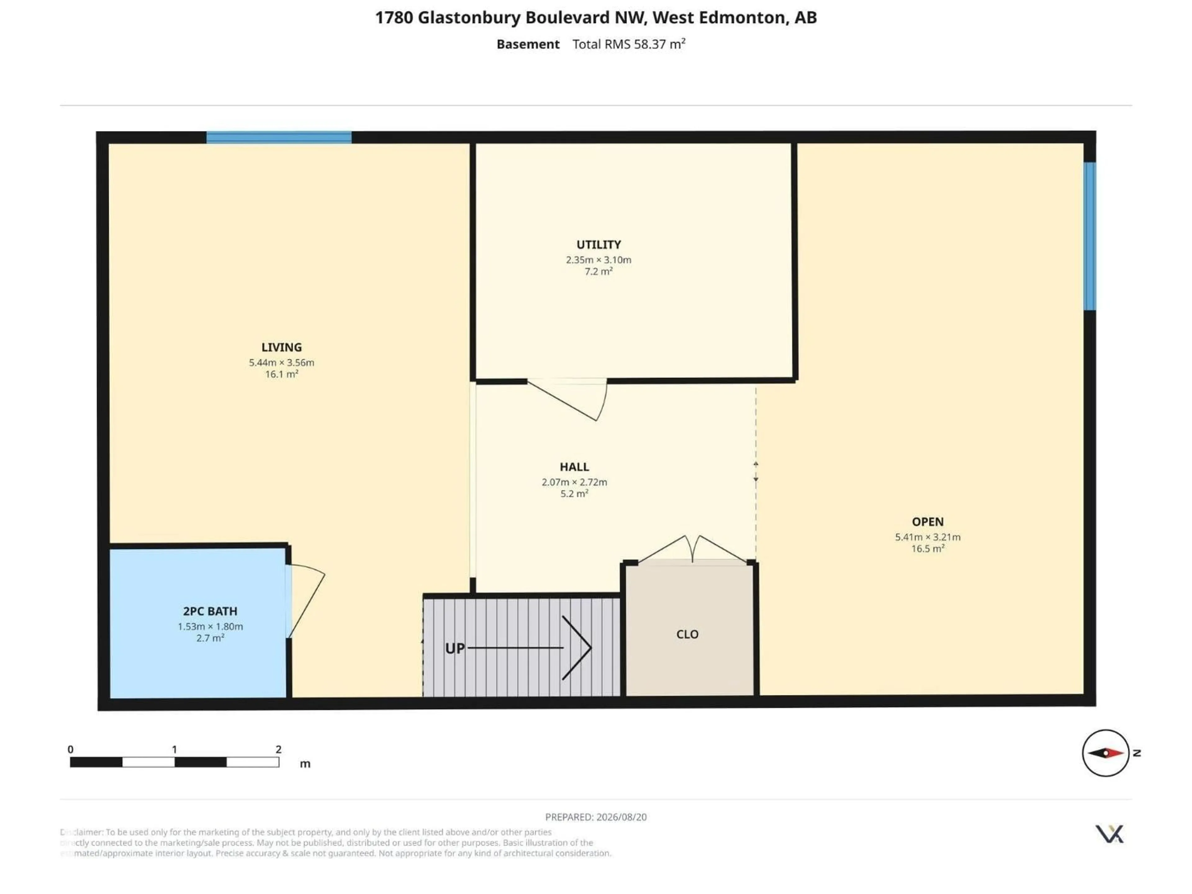 Floor plan for 1780 - 48 GLASTONBURY BV, Edmonton Alberta T5T6P9