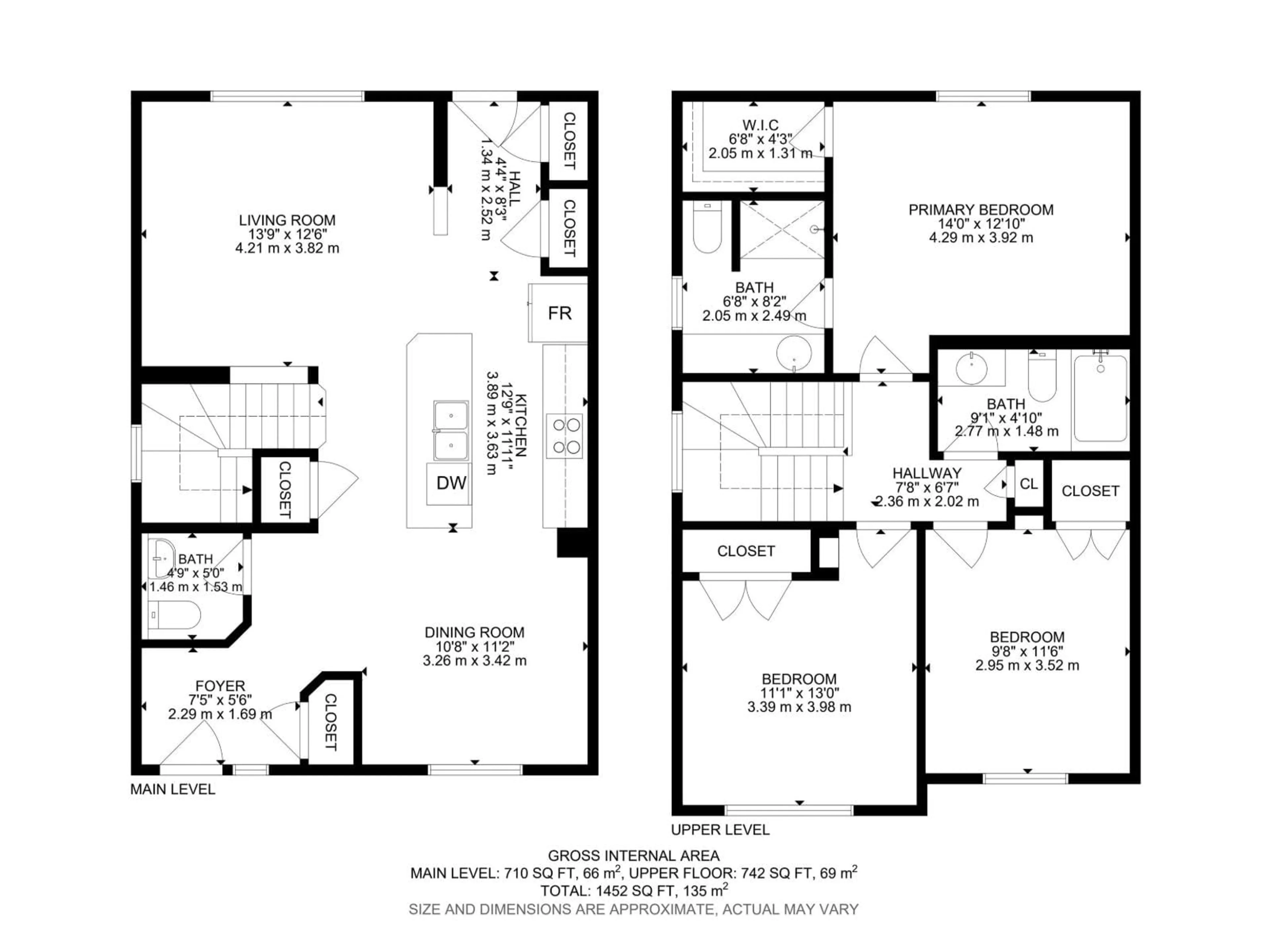 Floor plan for NW - 7403 179 AV, Edmonton Alberta T5Z0M7