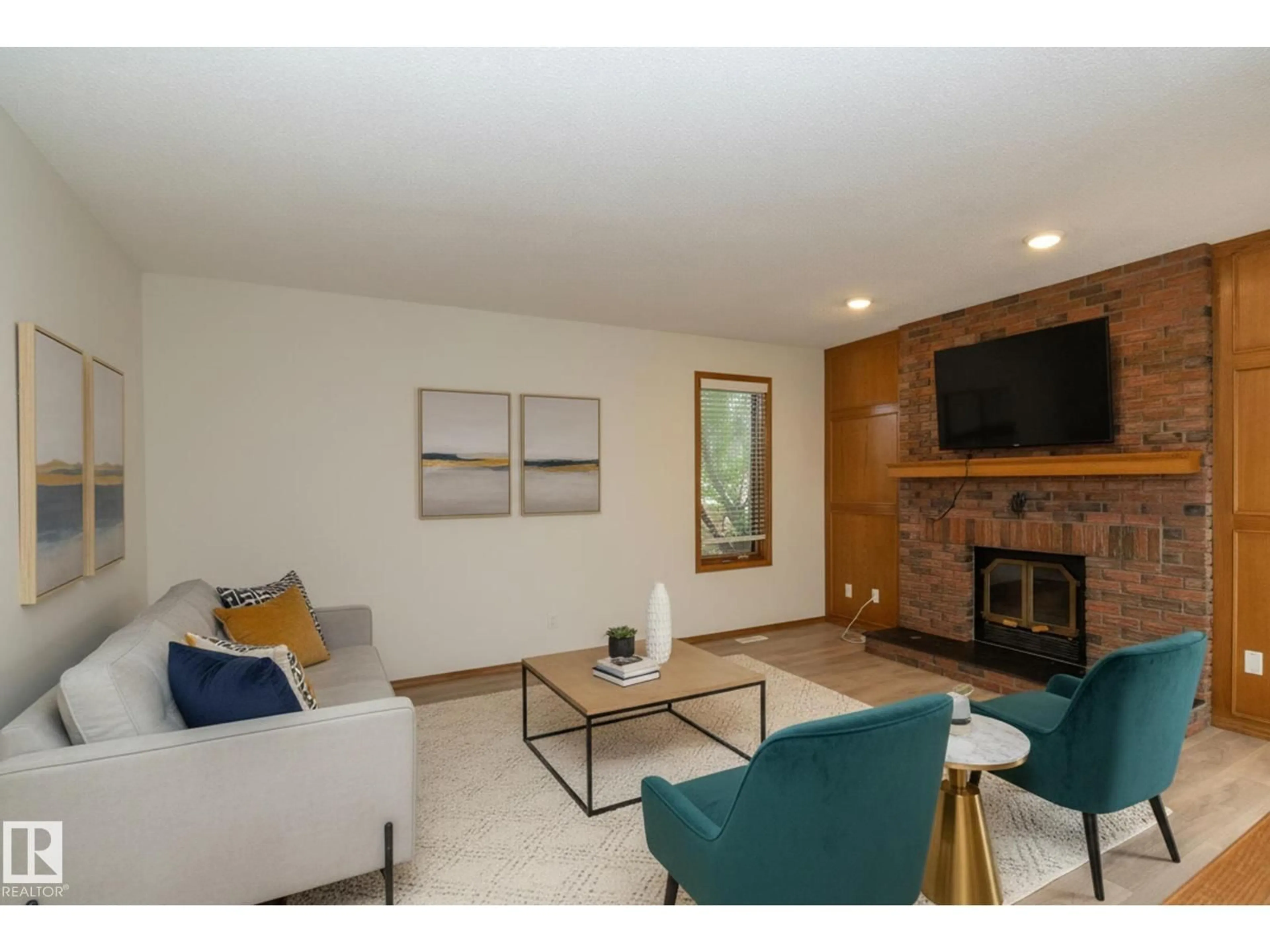 Living room with furniture, unknown for 11138 30 AV, Edmonton Alberta T6J3Y6