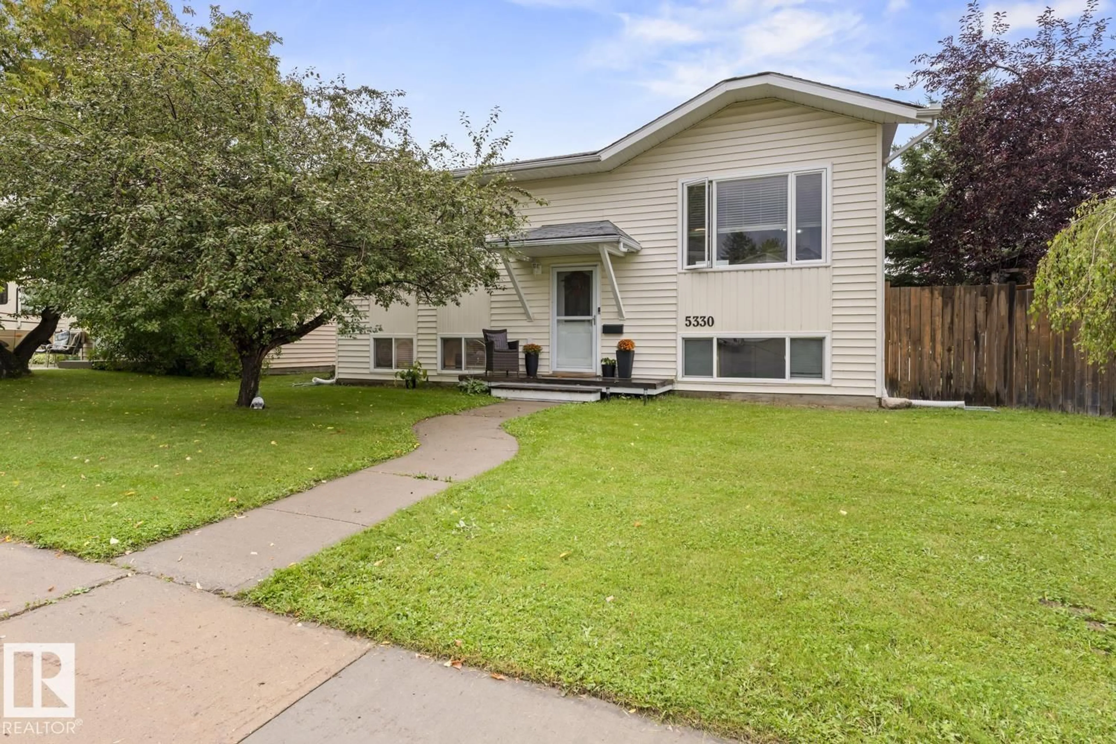 Home with vinyl exterior material, street for 5330 43 ST, Cold Lake Alberta T9M2A3