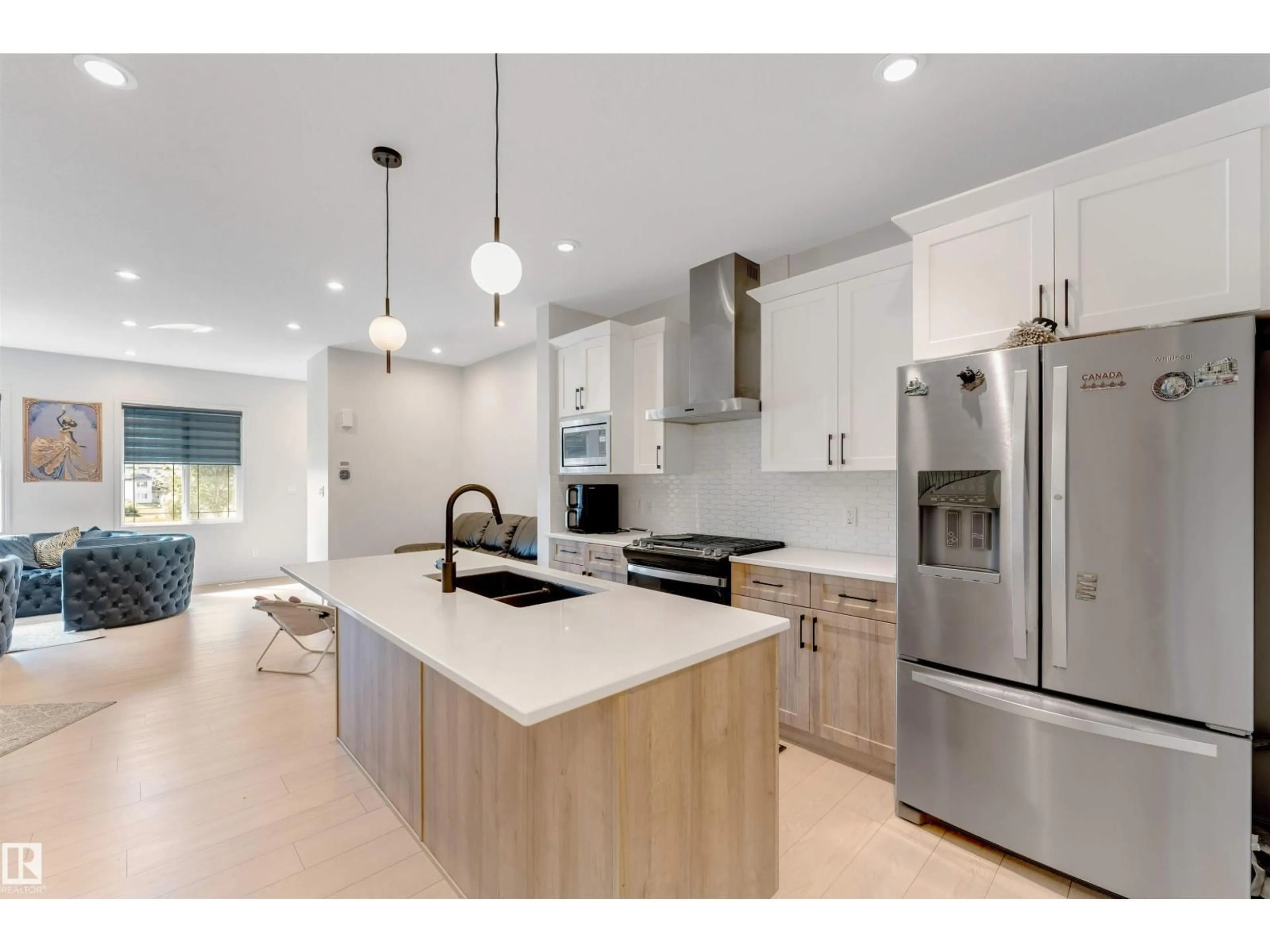 Open concept kitchen, unknown for 1263 WATT DR, Edmonton Alberta T6L6T5
