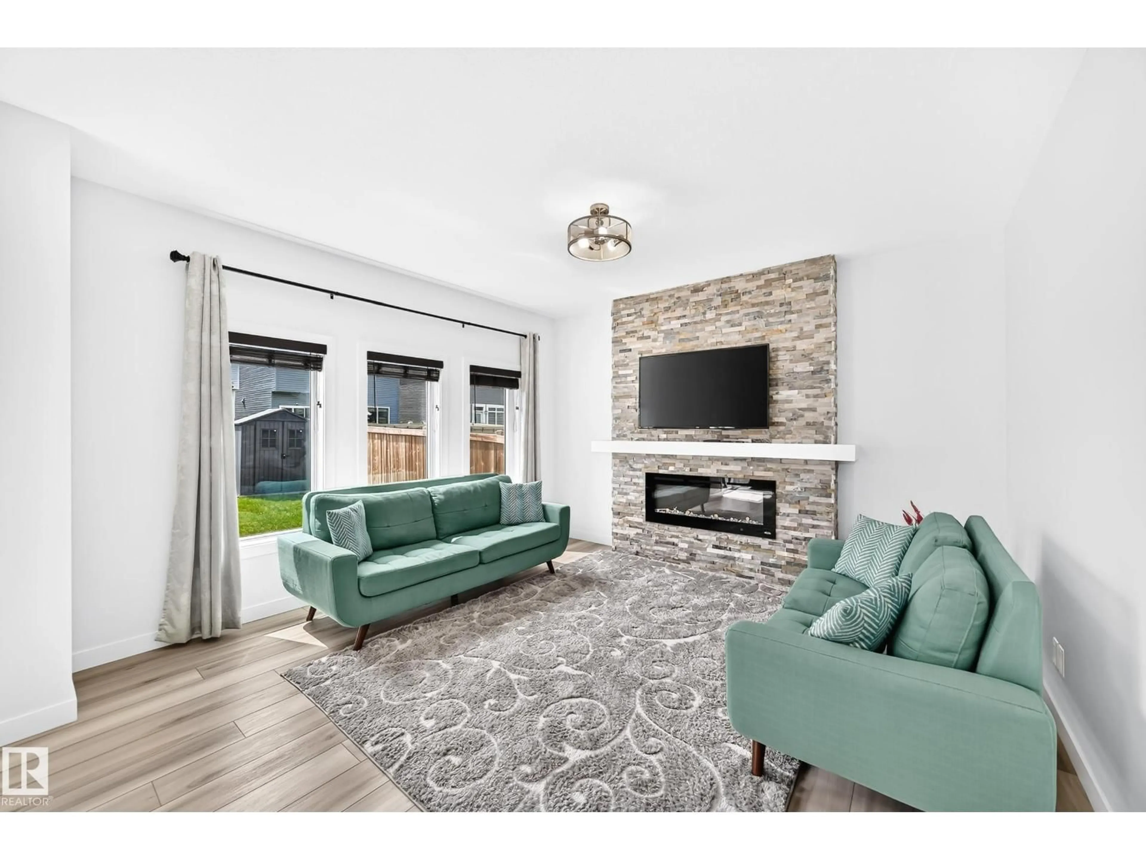 Living room with furniture, unknown for 3751 CROSS LD SW, Edmonton Alberta T6W4X5