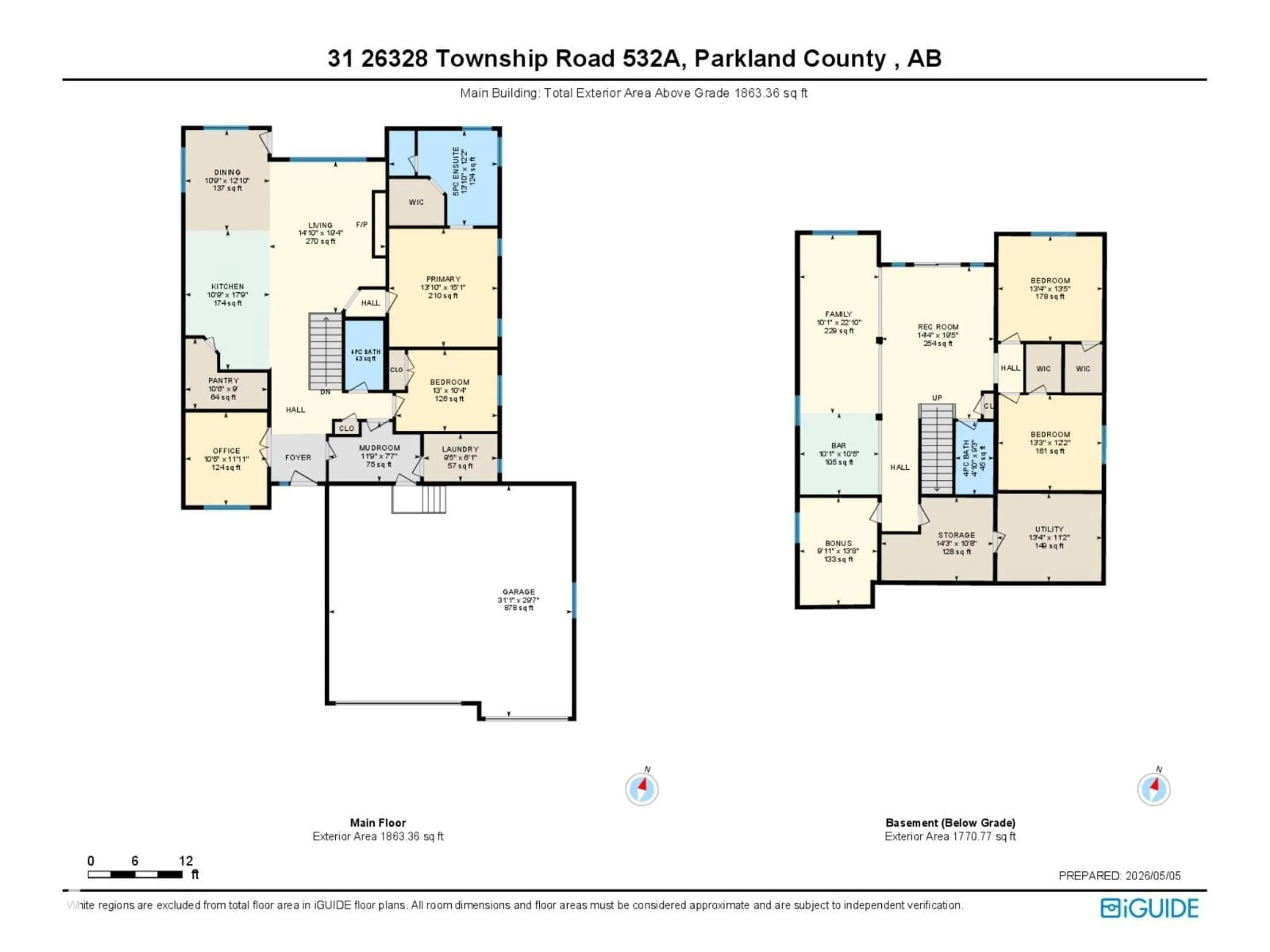 Floor plan for 31 TOWNSHIP ROAD 532 A, Rural Parkland County Alberta T7X4M1