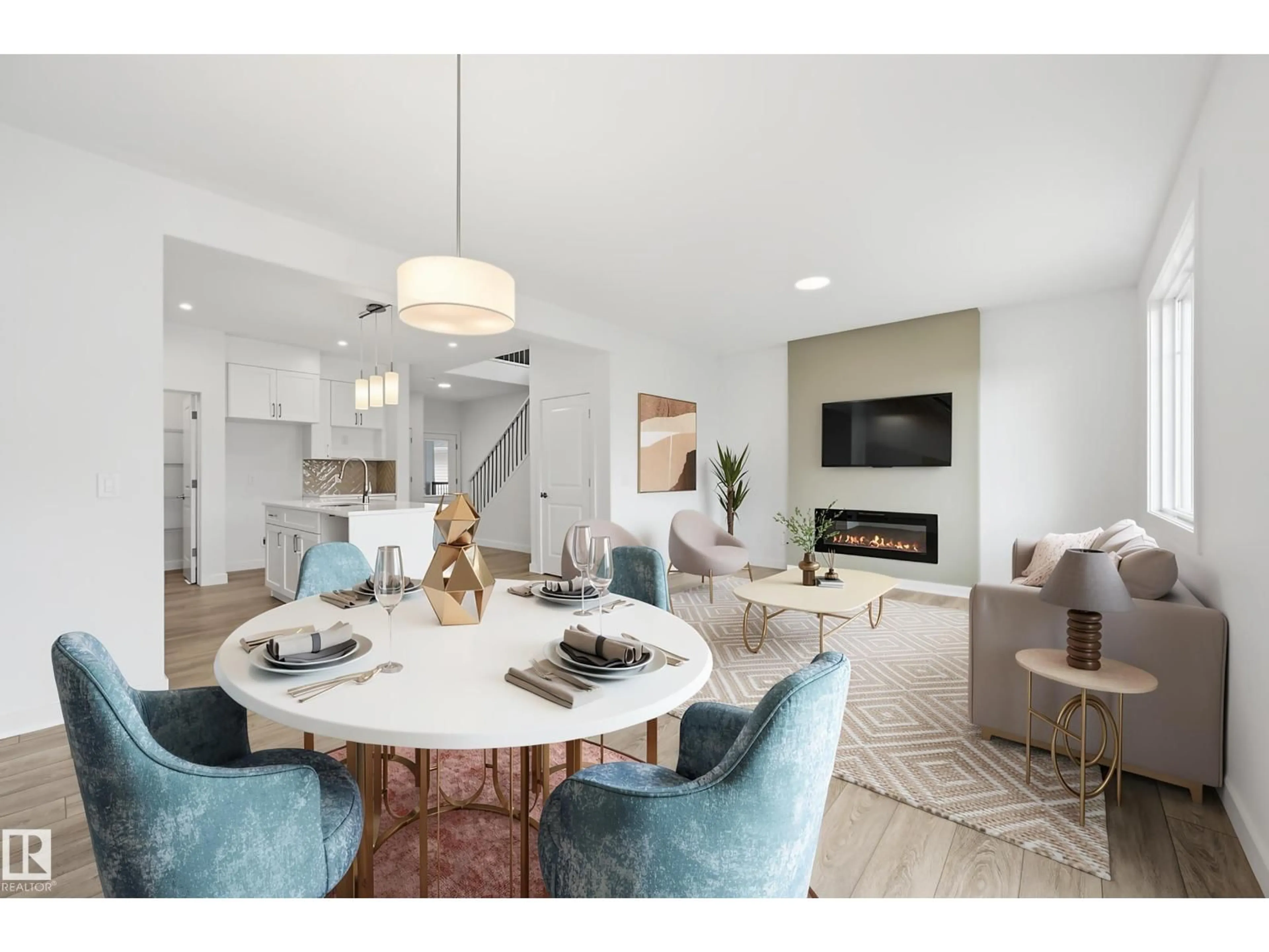 Open concept kitchen, unknown for NW - 22615 89 AV, Edmonton Alberta T5T7W8