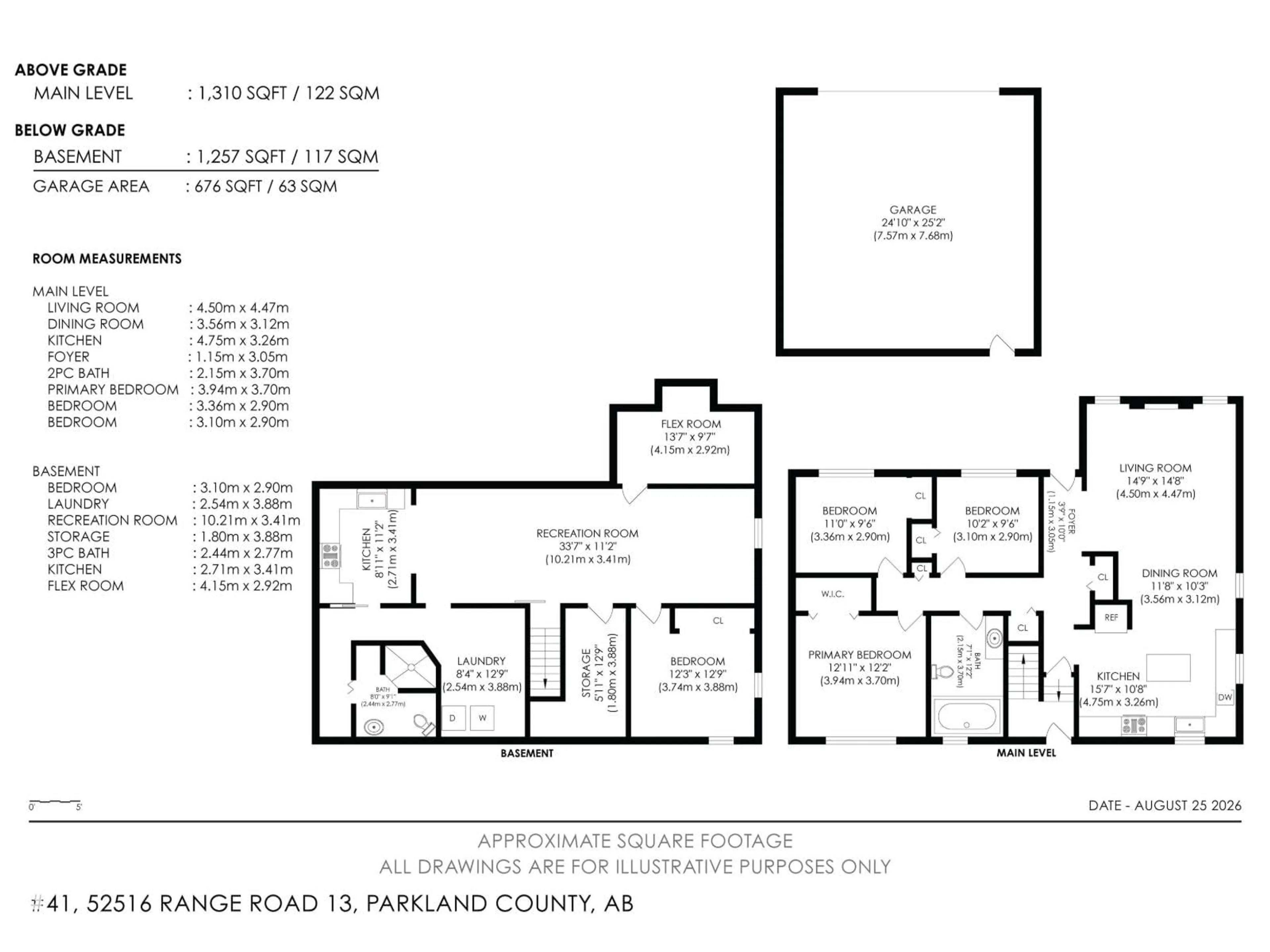 Floor plan for 52516 - 41 RGE ROAD 13, Rural Parkland County Alberta T7Y2C1