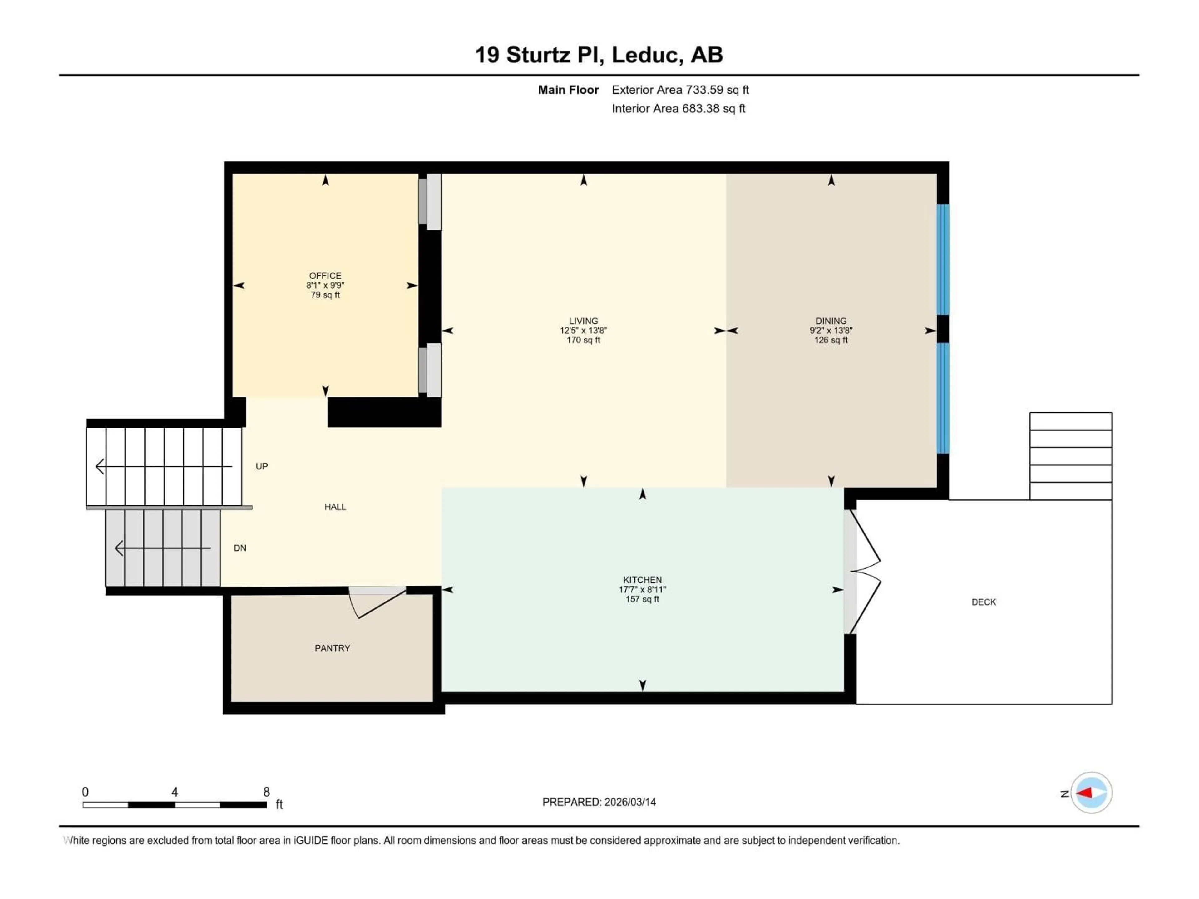 Floor plan for 19 STURTZ PL, Leduc Alberta T9E1M6