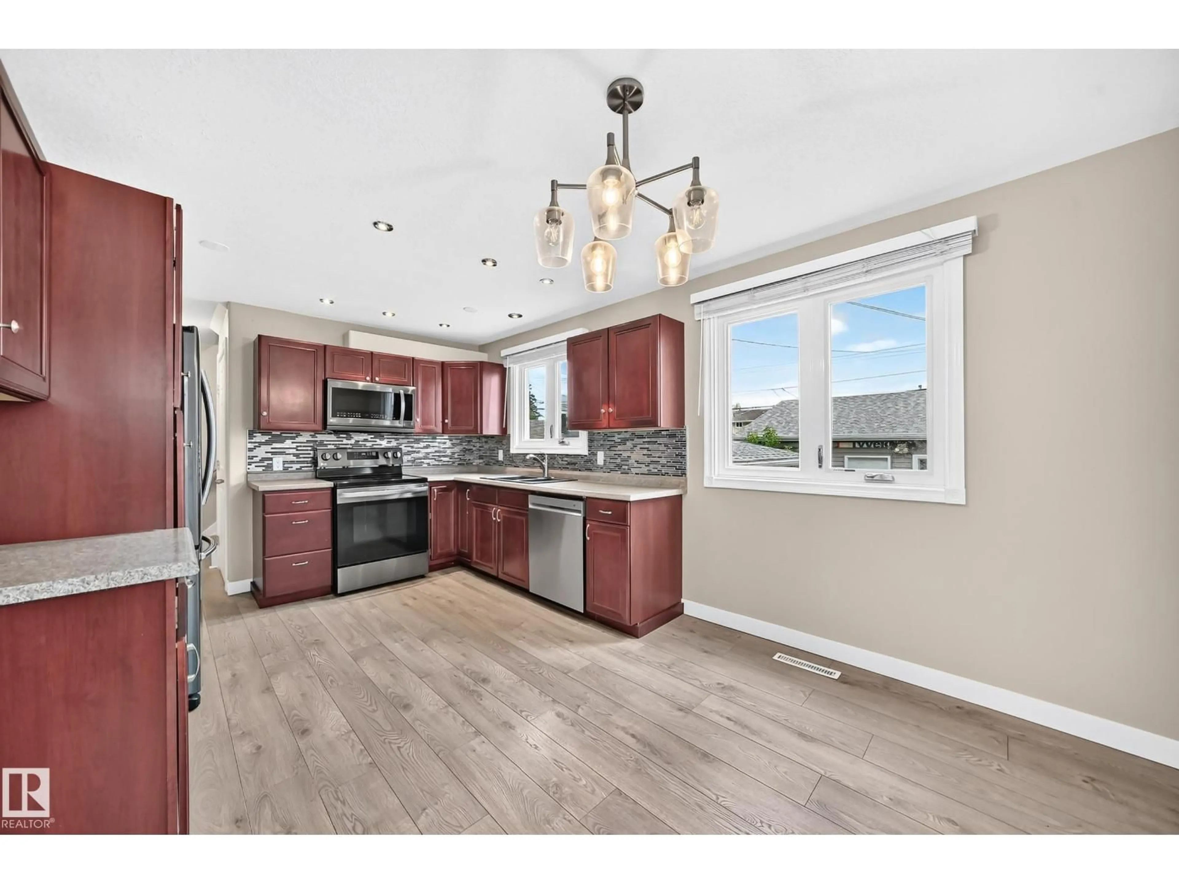 Open concept kitchen, unknown for NW - 12730 90 ST, Edmonton Alberta T5E3L6