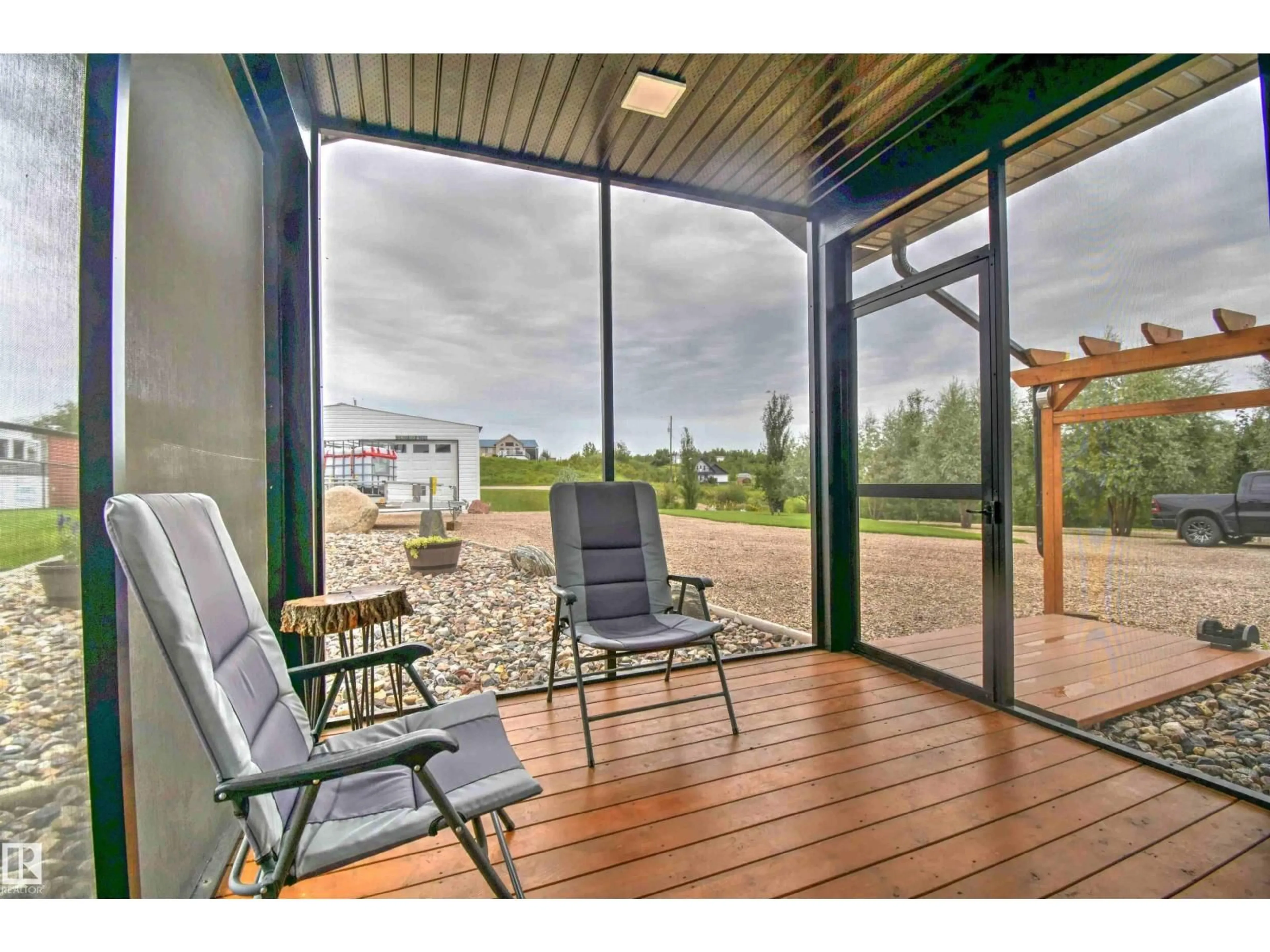 Patio, water/lake/river/ocean view for 735 56512 RR 111, Rural St. Paul County Alberta T0A2G0