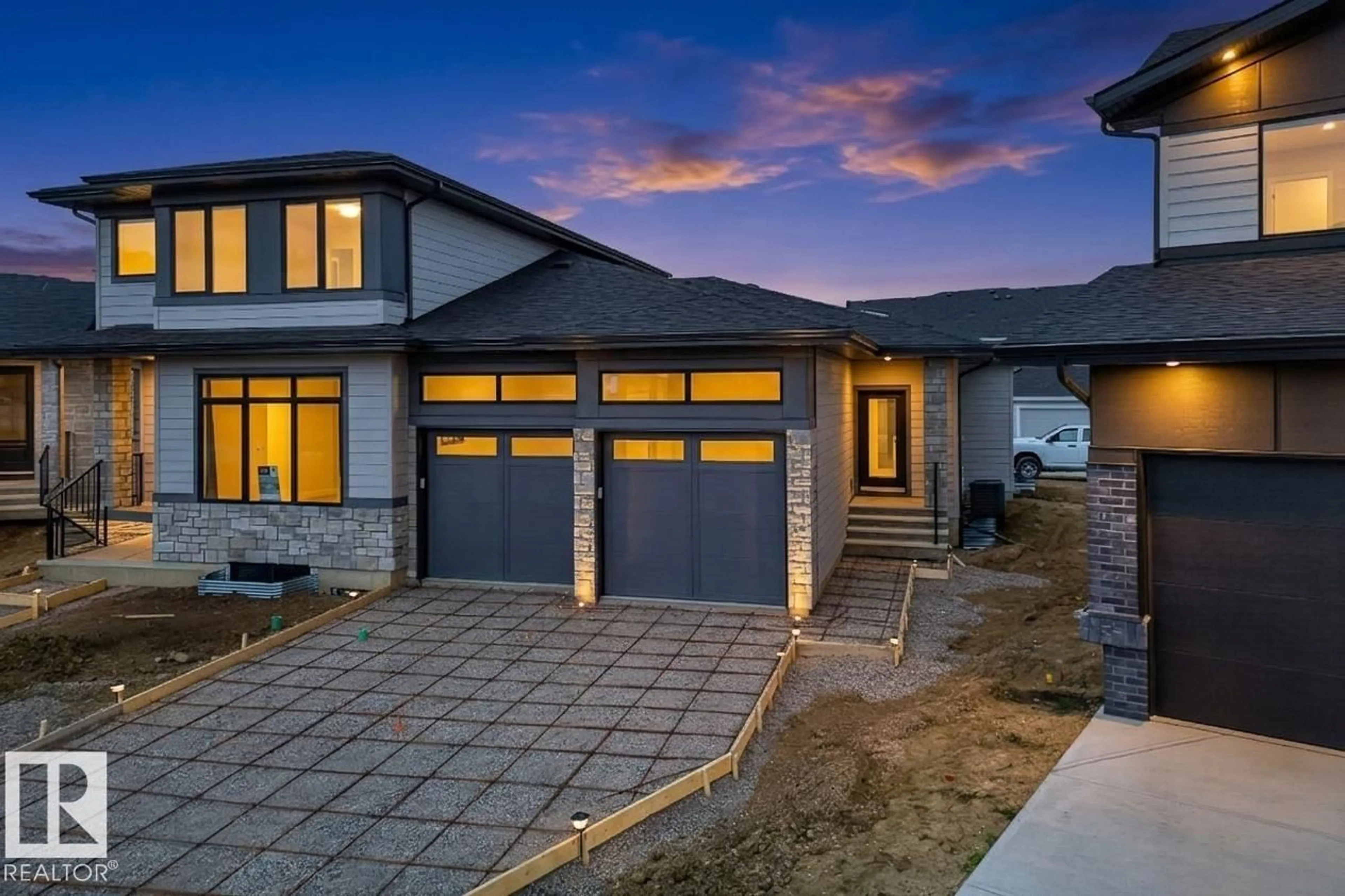Home with brick exterior material, street for 99 NEWBURY CI, Sherwood Park Alberta T8B0E8