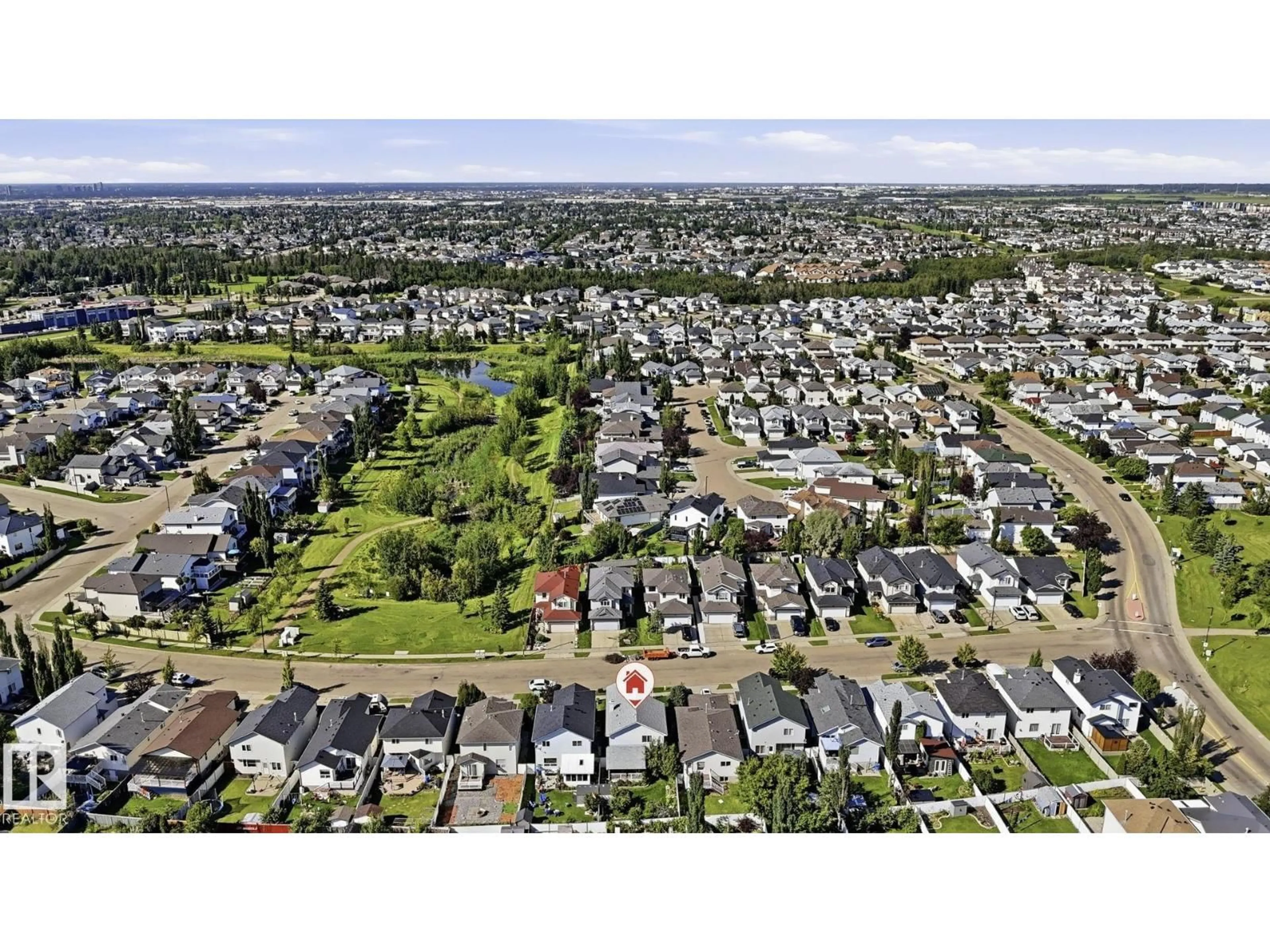 A pic from outside/outdoor area/front of a property/back of a property/a pic from drone, street for 3231 28A AV, Edmonton Alberta T6T1T1