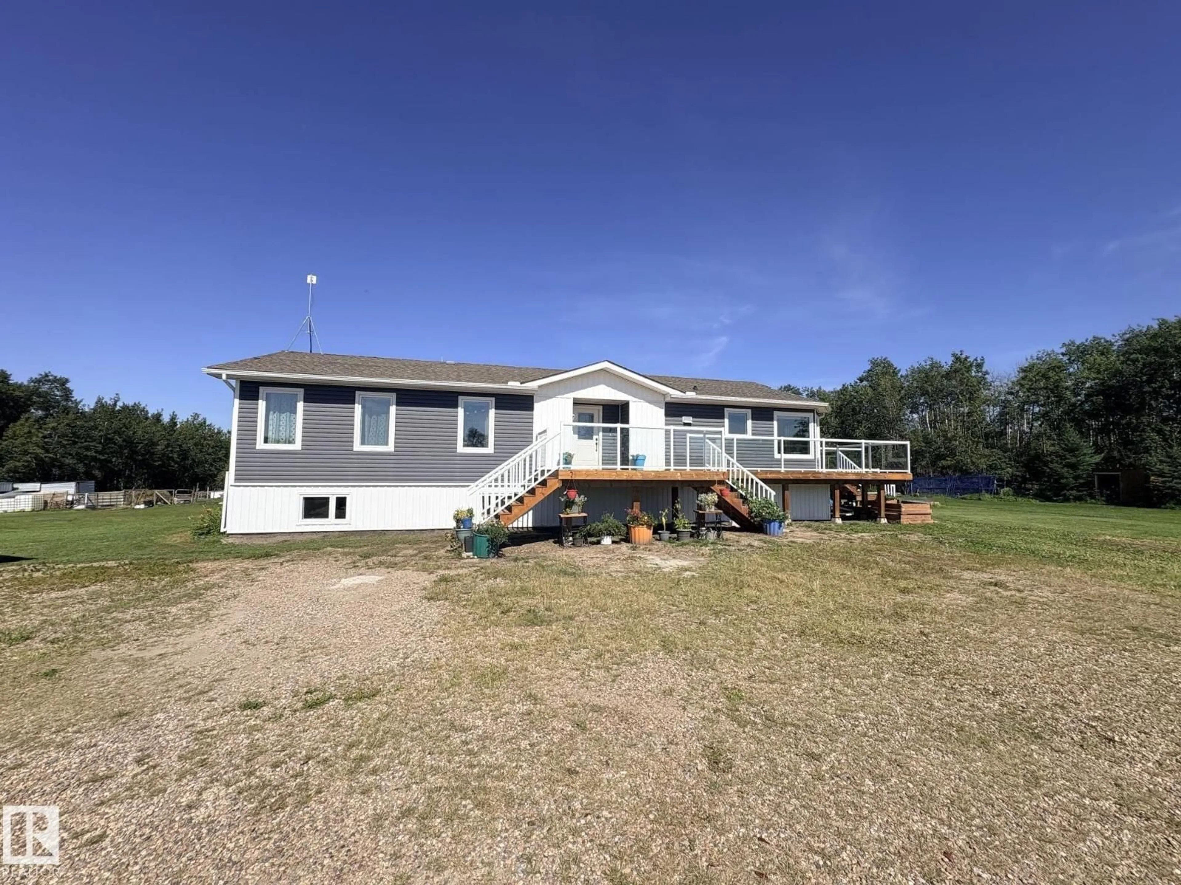 A pic from outside/outdoor area/front of a property/back of a property/a pic from drone, building for 45512 TOWNSHIP ROAD 604, Rural Bonnyville M.D. Alberta T9N2G6