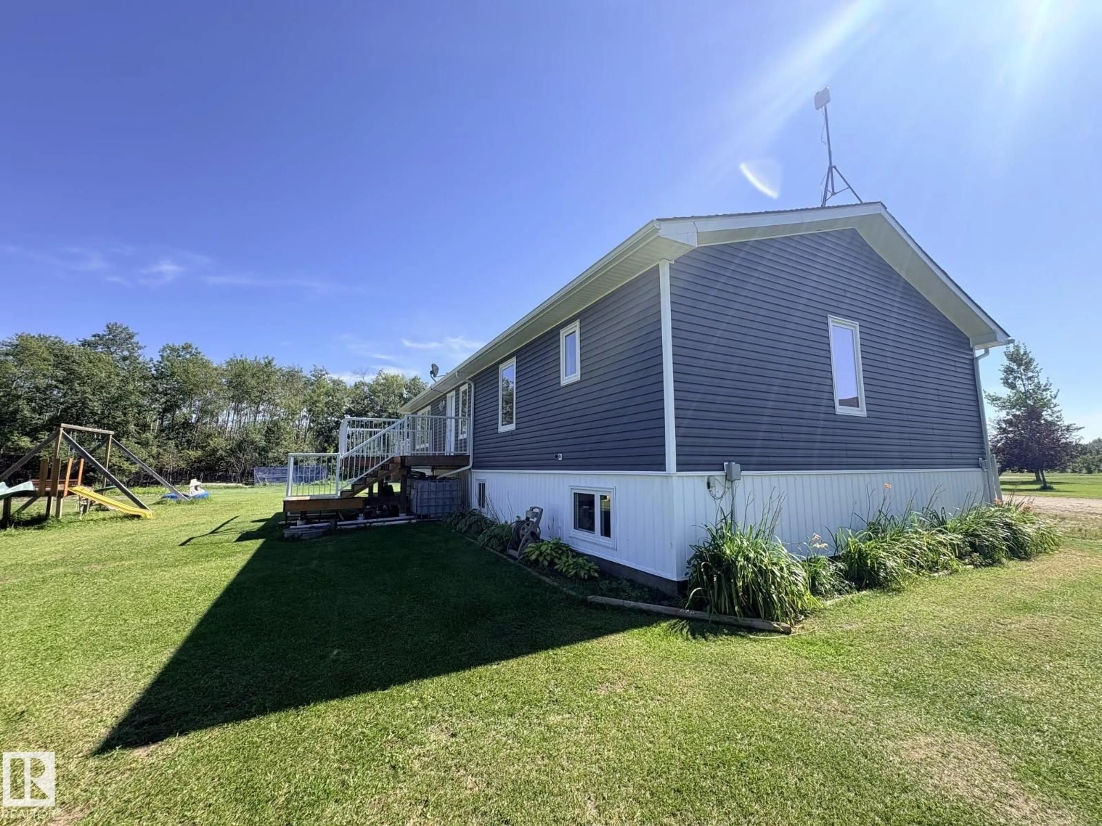 A pic from outside/outdoor area/front of a property/back of a property/a pic from drone, water/lake/river/ocean view for 45512 TOWNSHIP ROAD 604, Rural Bonnyville M.D. Alberta T9N2G6