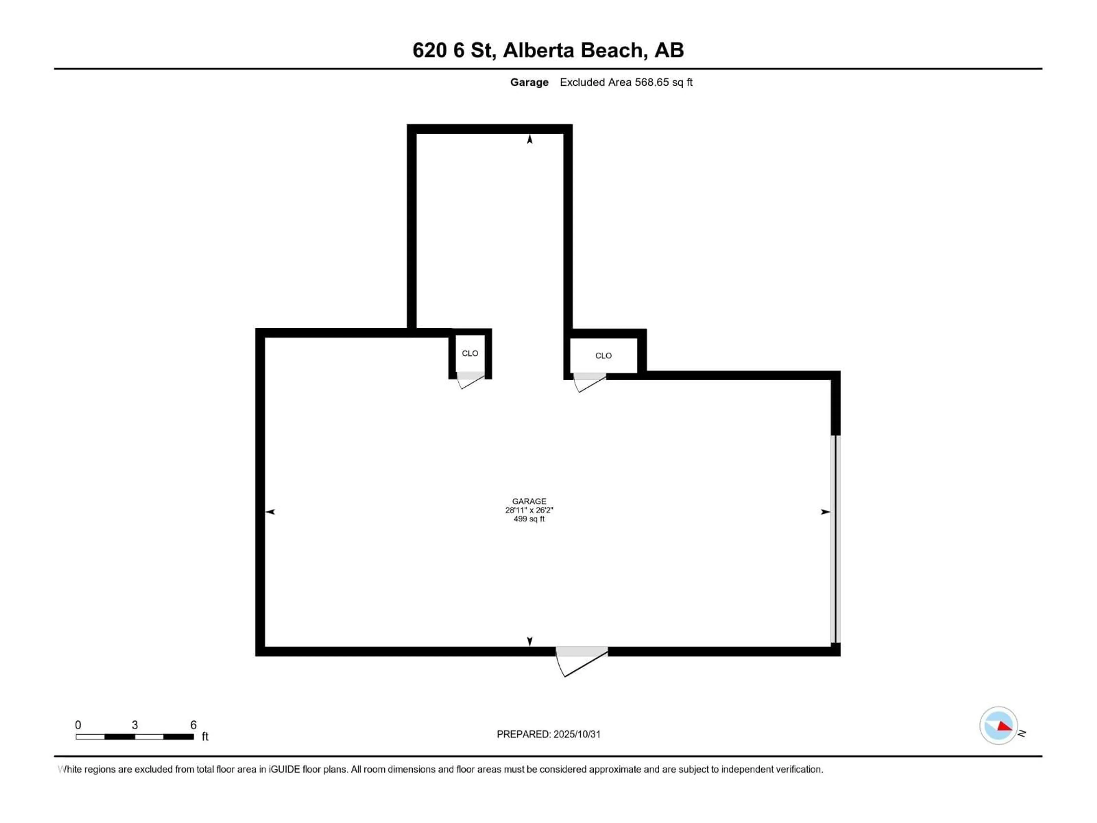 Floor plan for 620 & 621 6 ST, Rural Lac Ste. Anne County Alberta T0E1A0