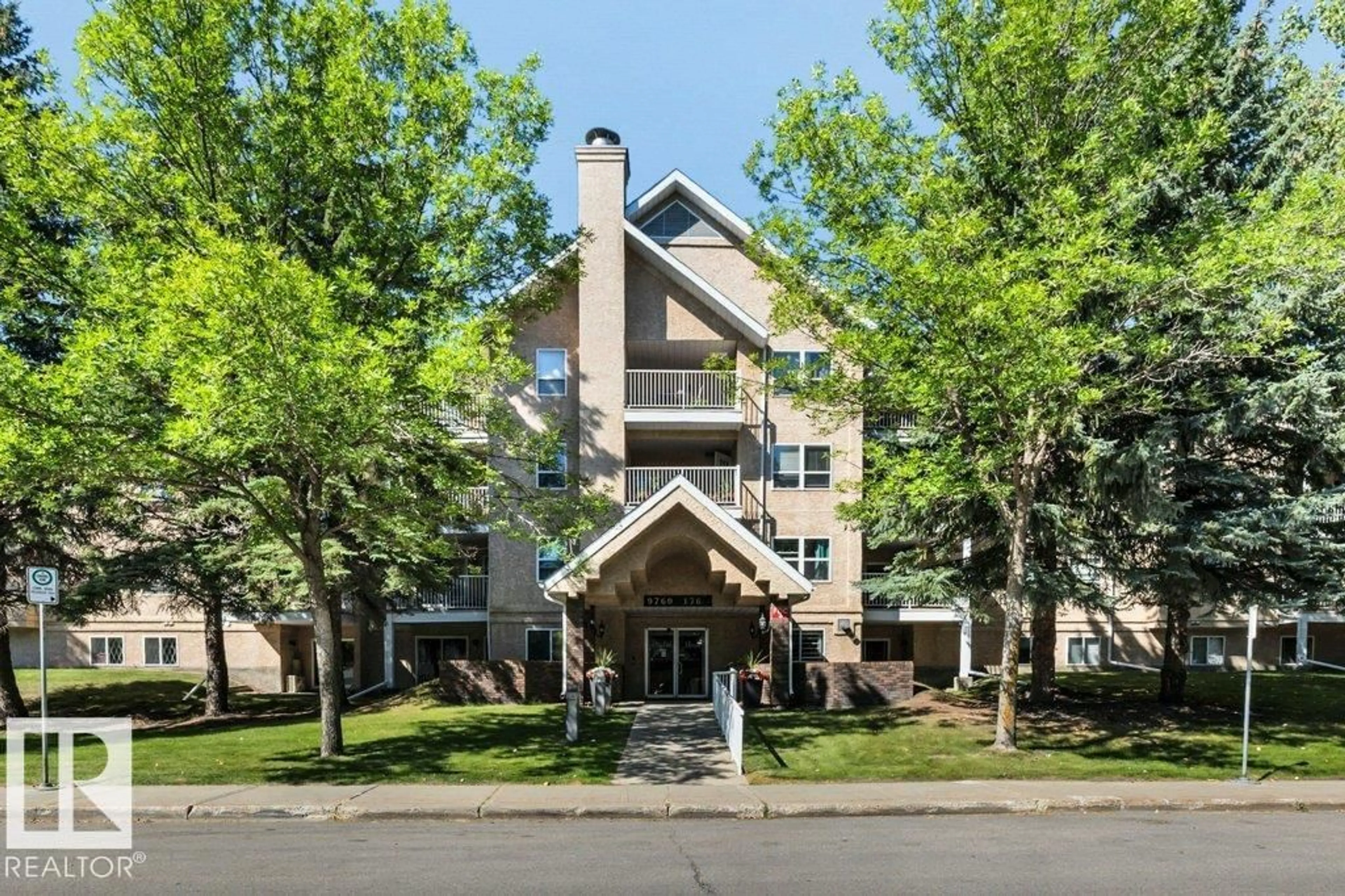 Patio, unknown for #307 - 9760 176 ST, Edmonton Alberta T5T5Z5
