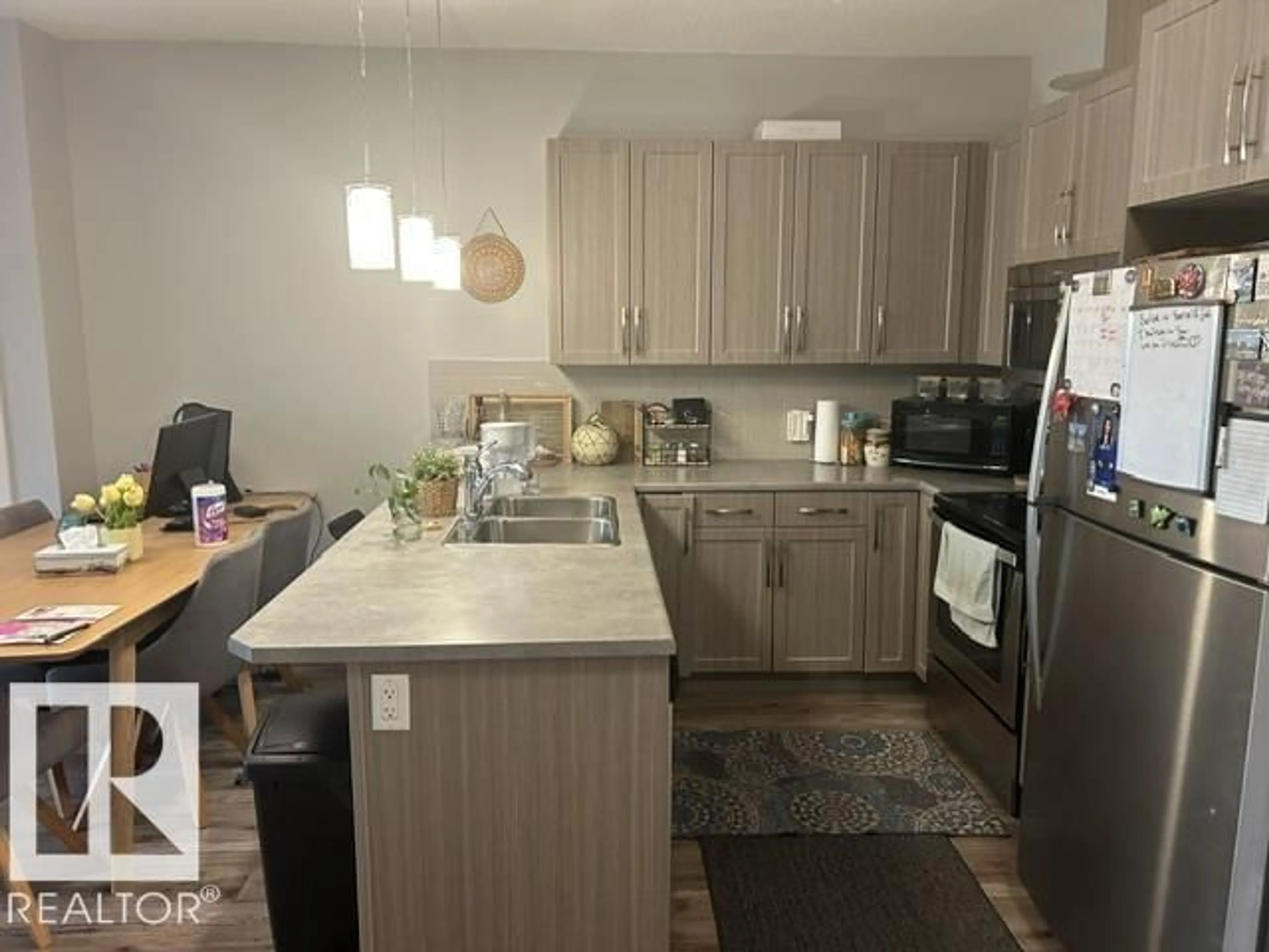 Open concept kitchen, unknown for #208 - 812 WELSH DR, Edmonton Alberta T6X1Y7