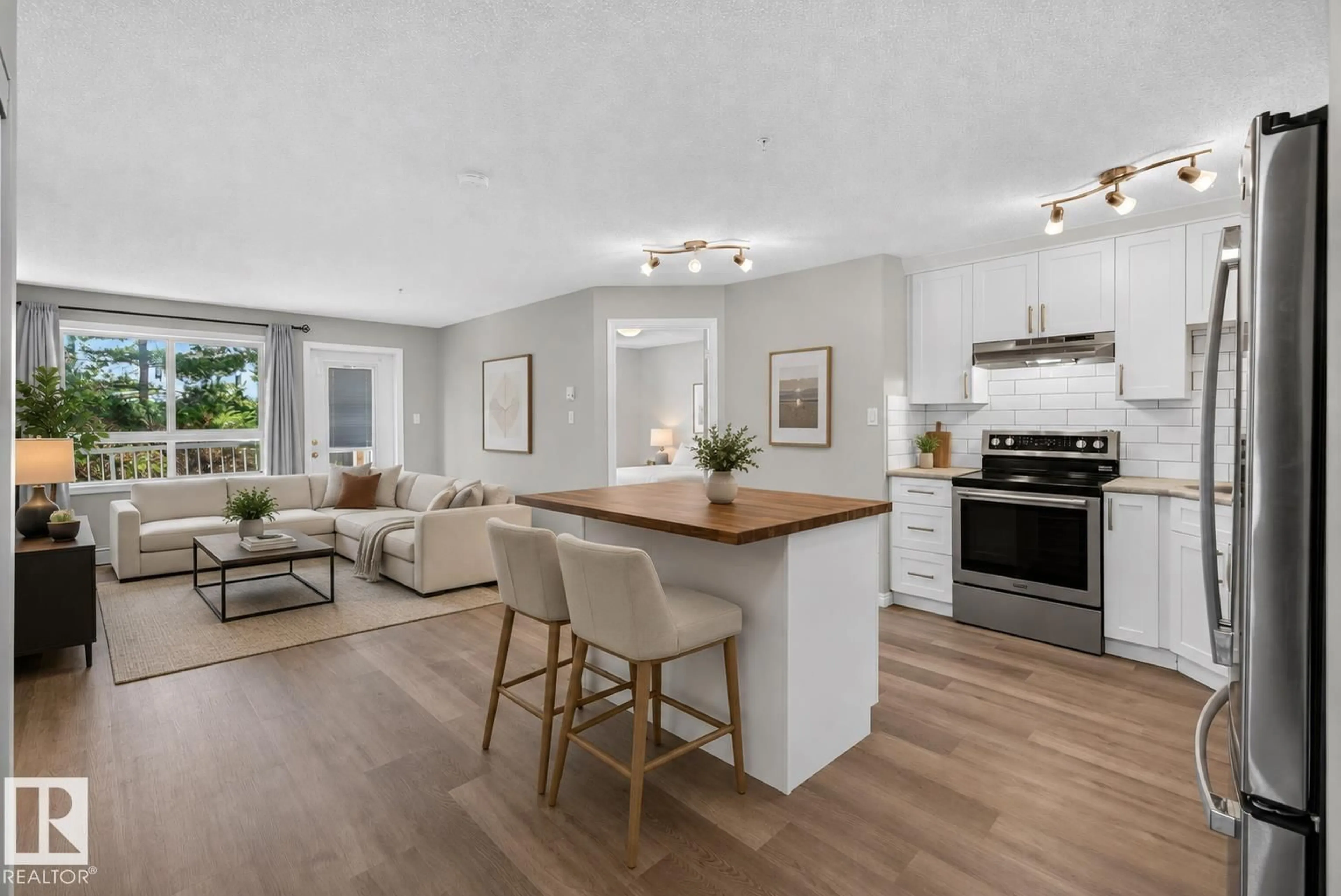 Open concept kitchen, unknown for 120 5340 199 ST NW, Edmonton Alberta T6M0A5