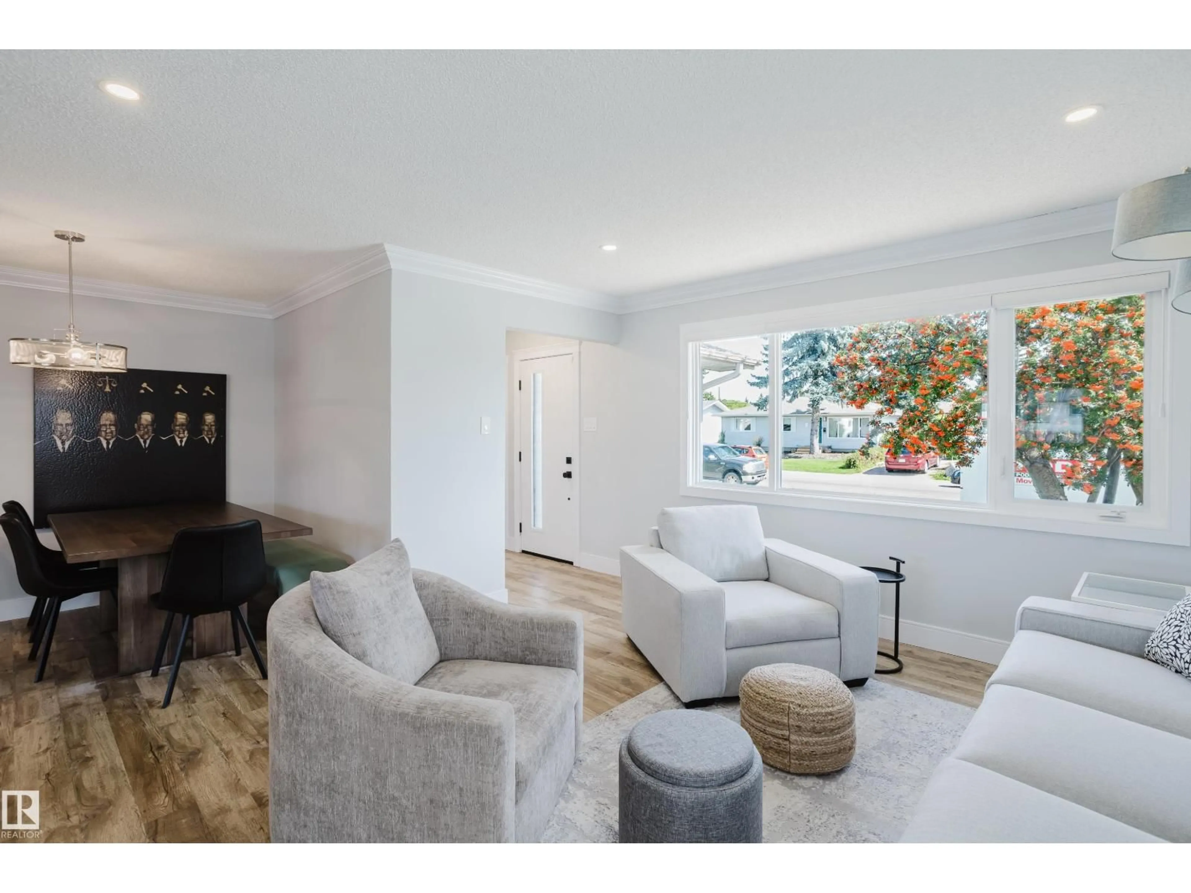 Living room with furniture, unknown for 9330 162 ST, Edmonton Alberta T5R2M9