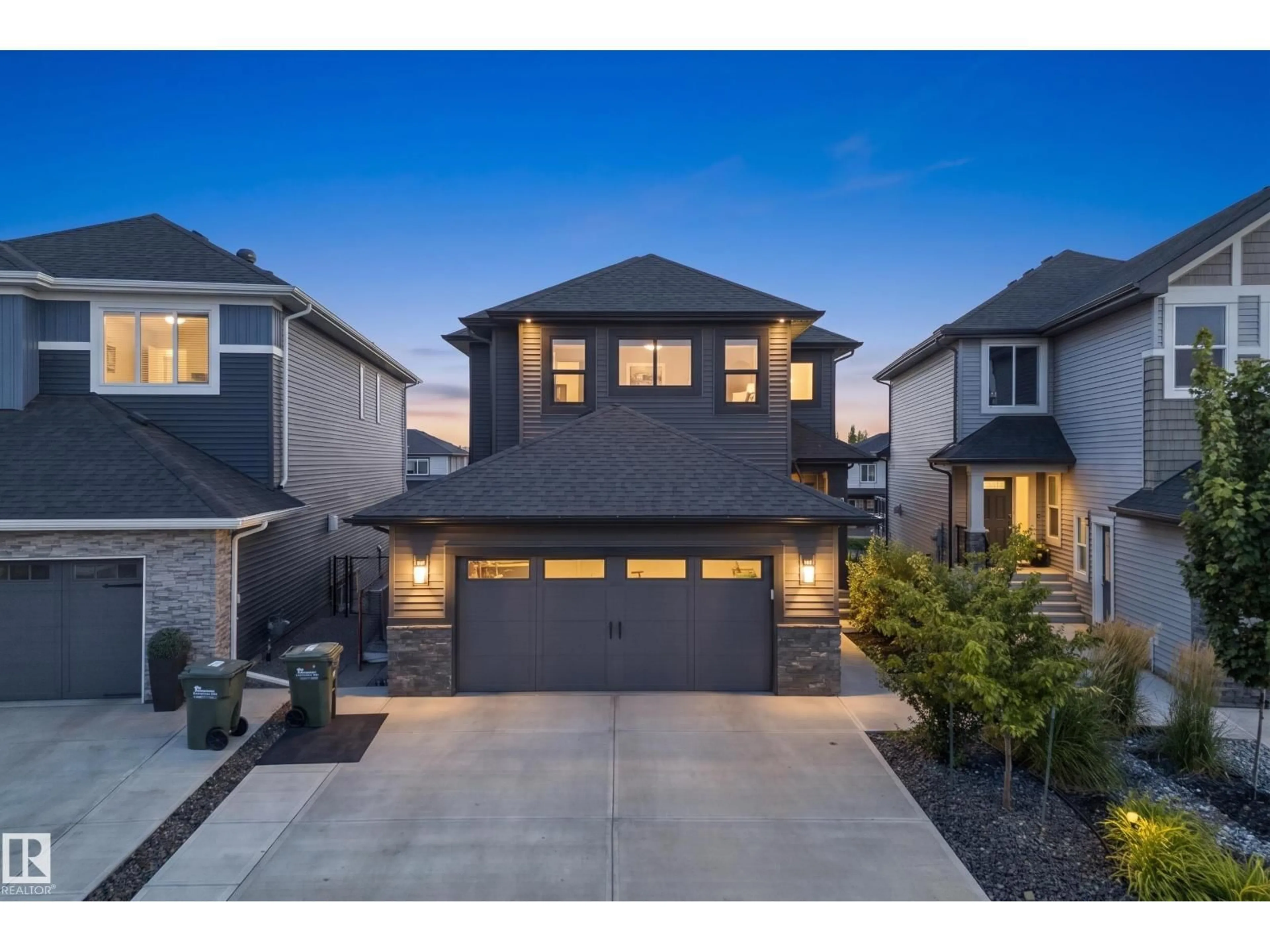 Home with brick exterior material, street for 117 ABERDEEN CR, Sherwood Park Alberta T8H0X3
