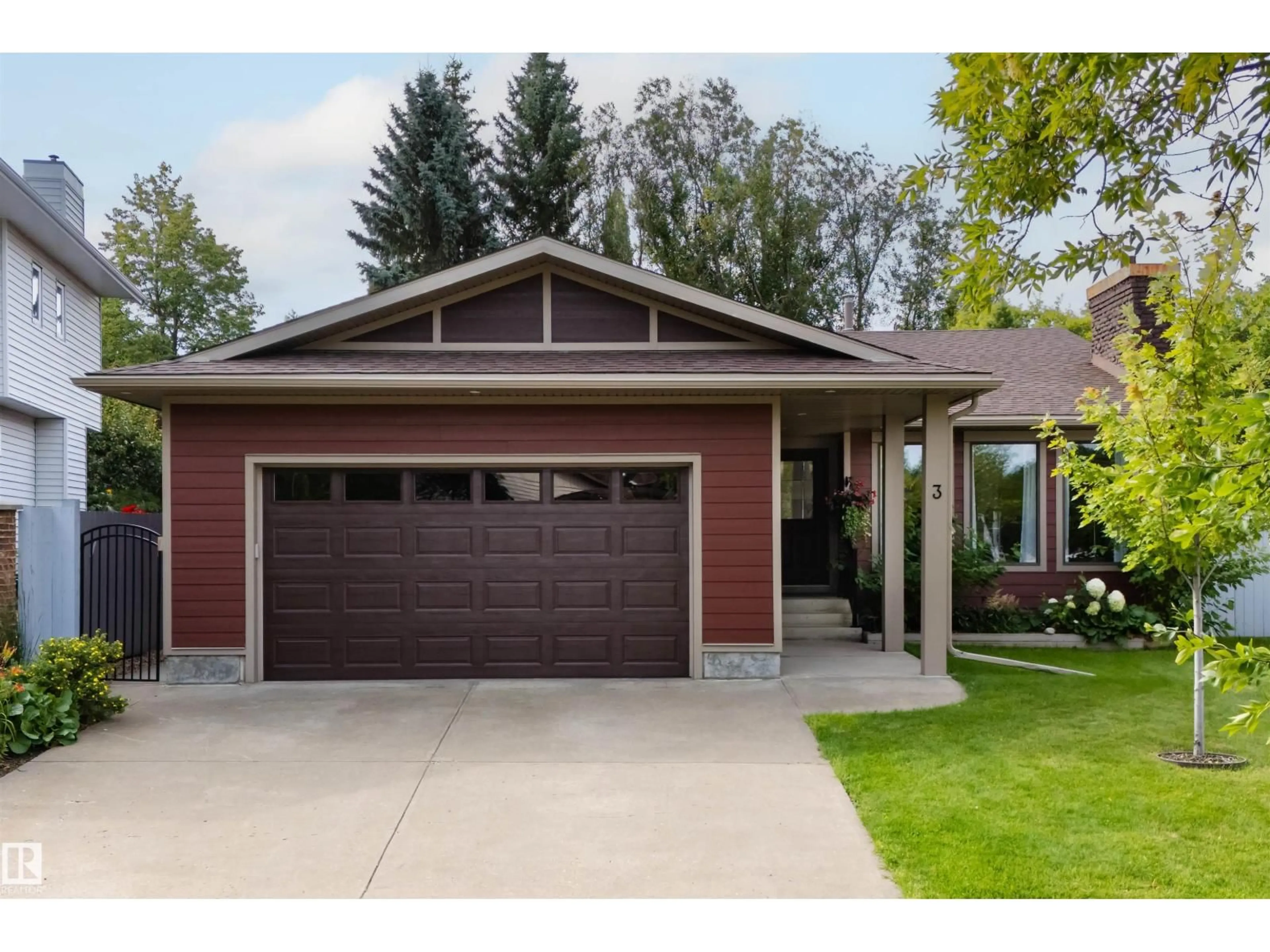 Home with brick exterior material, street for 3 HICKORY CR, Sherwood Park Alberta T8A5E8