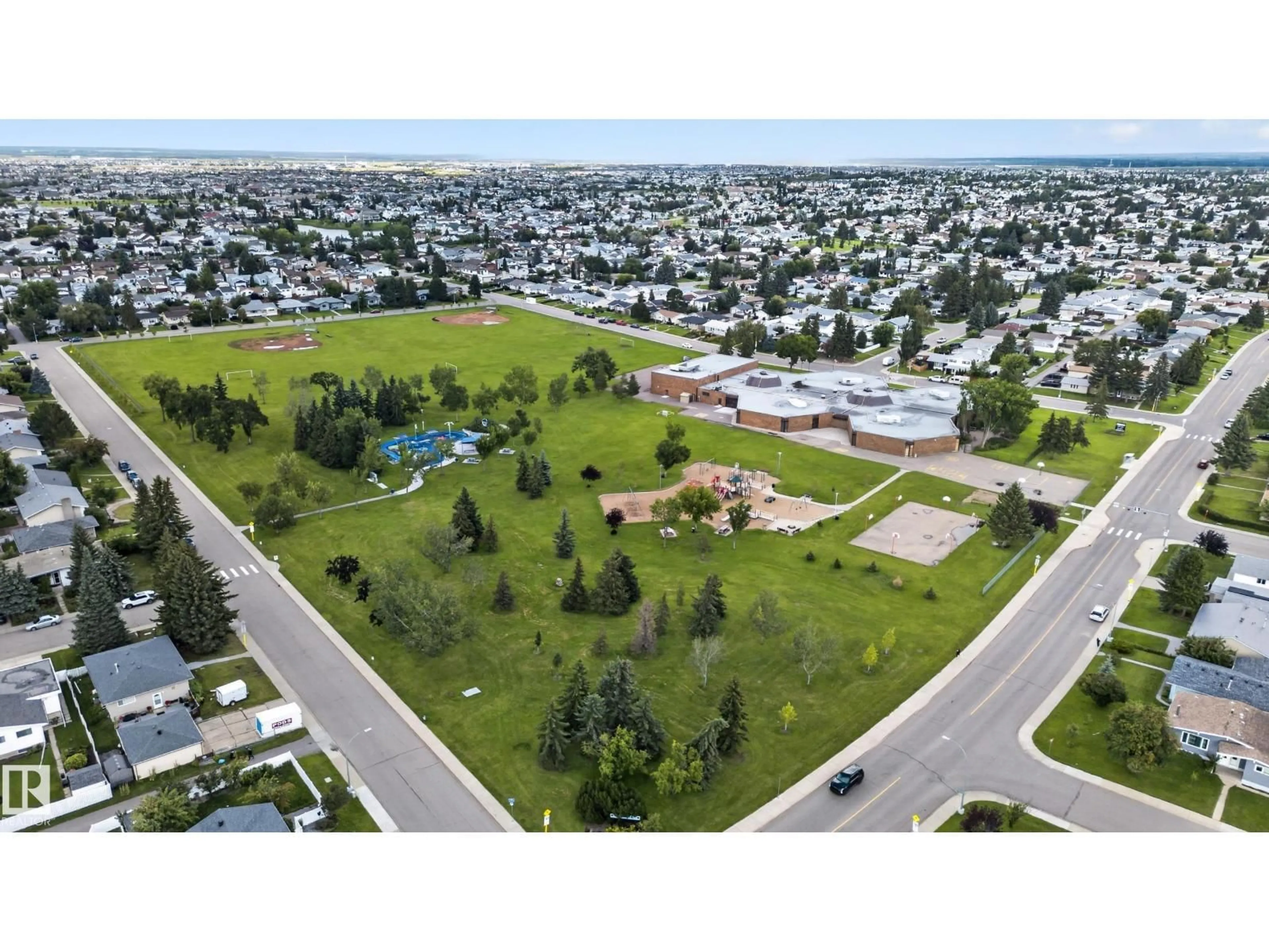 A pic from outside/outdoor area/front of a property/back of a property/a pic from drone, mountain view for 15012 79 ST, Edmonton Alberta T5C1K8