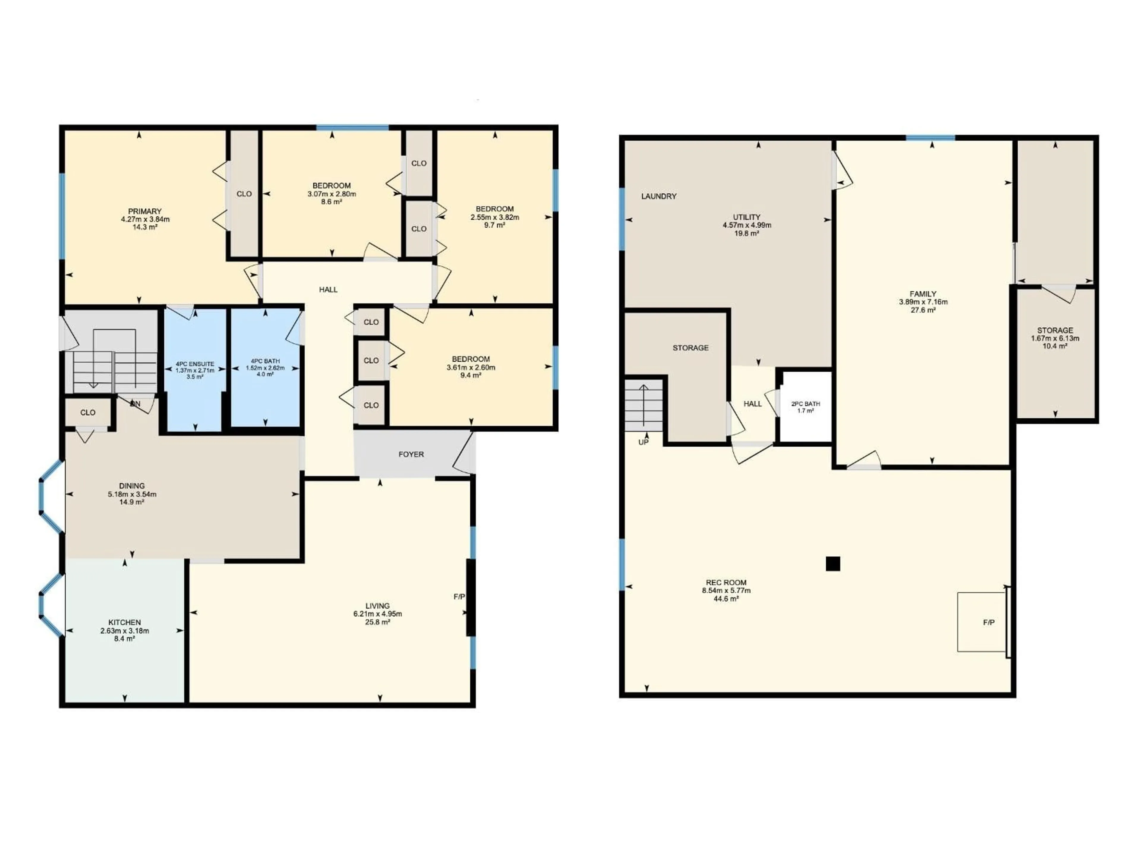Floor plan for 10415 39A AV, Edmonton Alberta T6J2J5