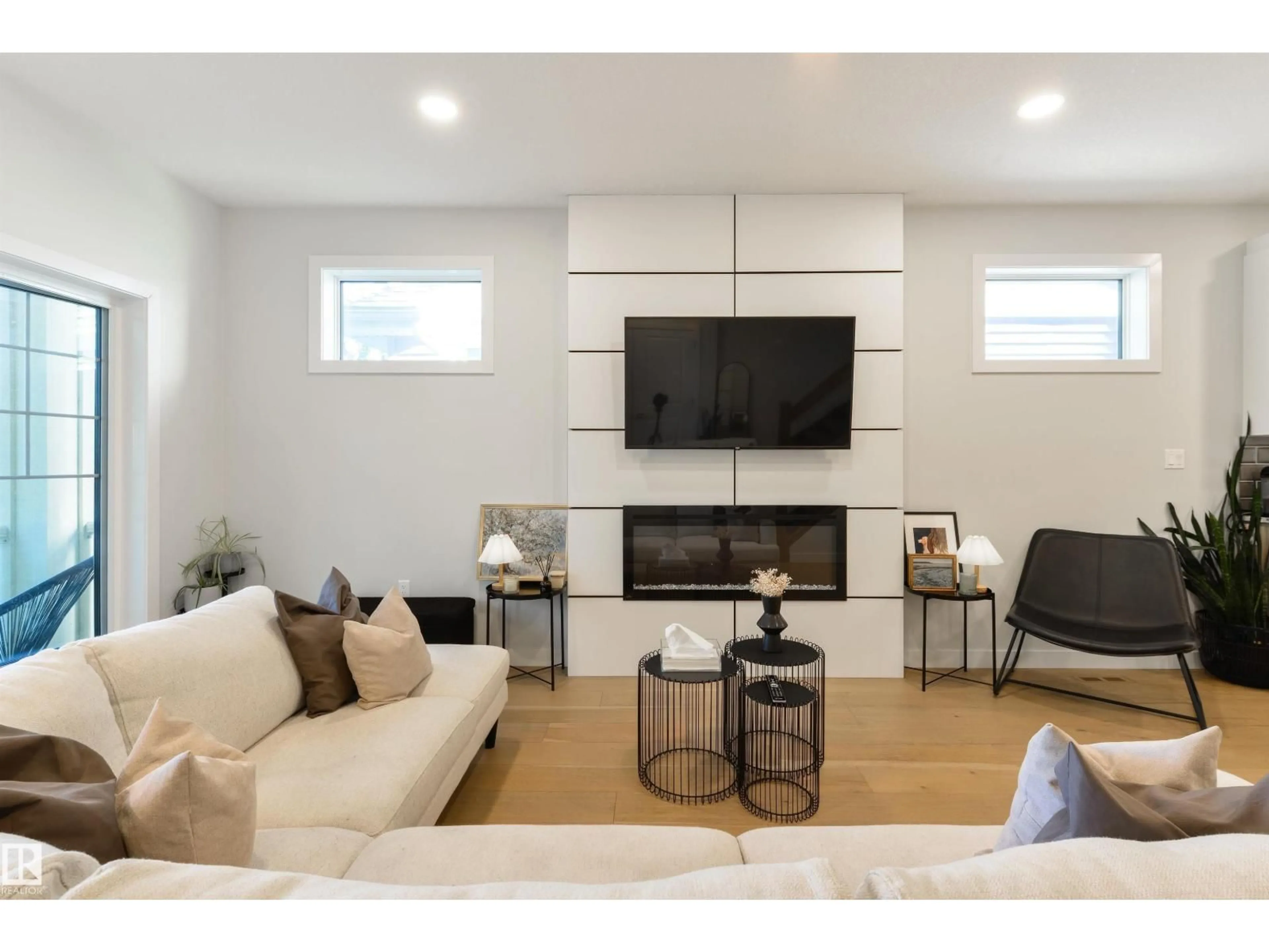 Living room with furniture, unknown for 11039 126 ST, Edmonton Alberta T5M0P8