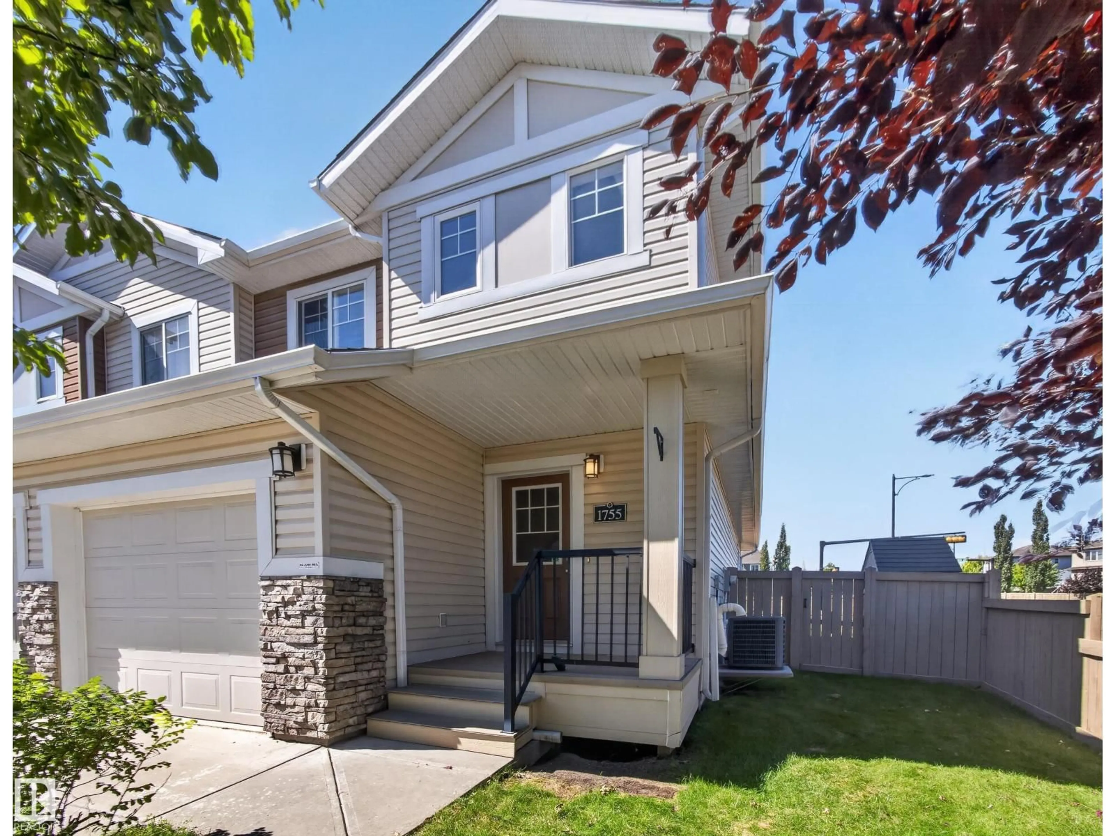 Home with vinyl exterior material, street for NW - 1755 HAMMOND CR, Edmonton Alberta T6M0K4