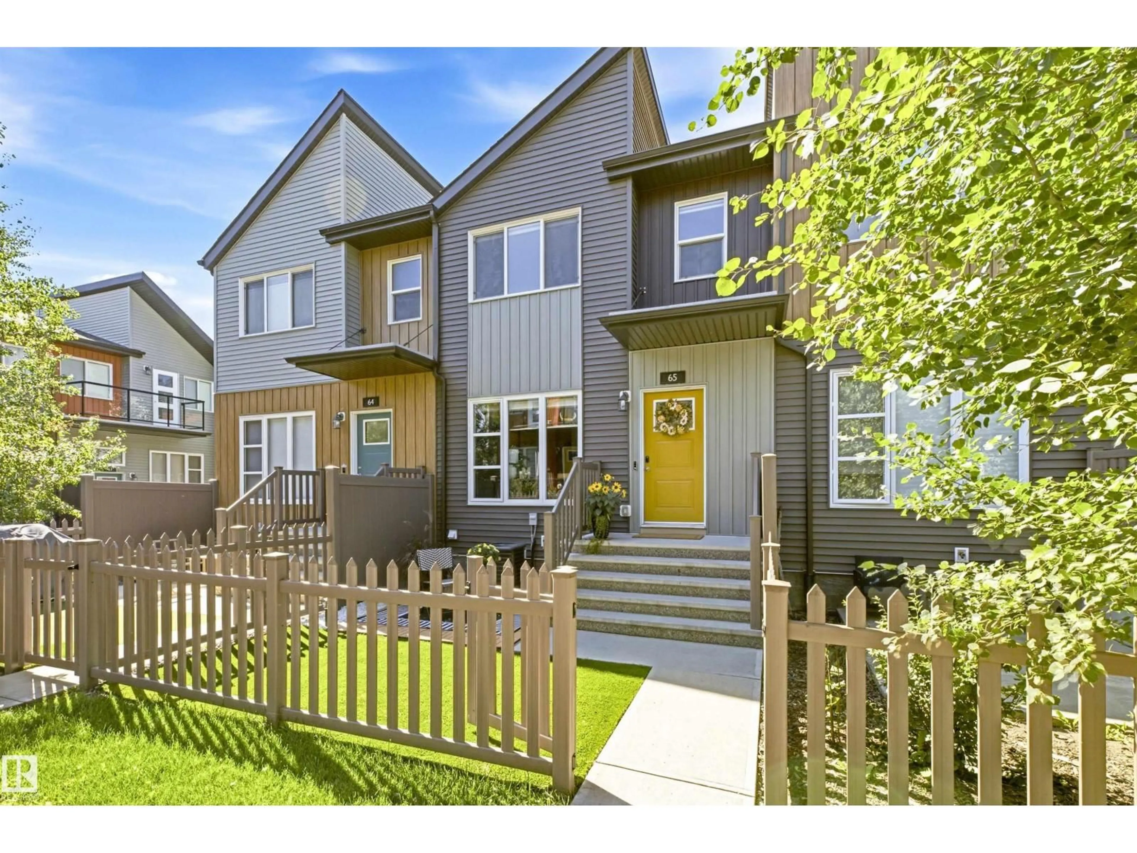 Home with vinyl exterior material, street for #65 - 4470 PROWSE RD, Edmonton Alberta T6W3R5