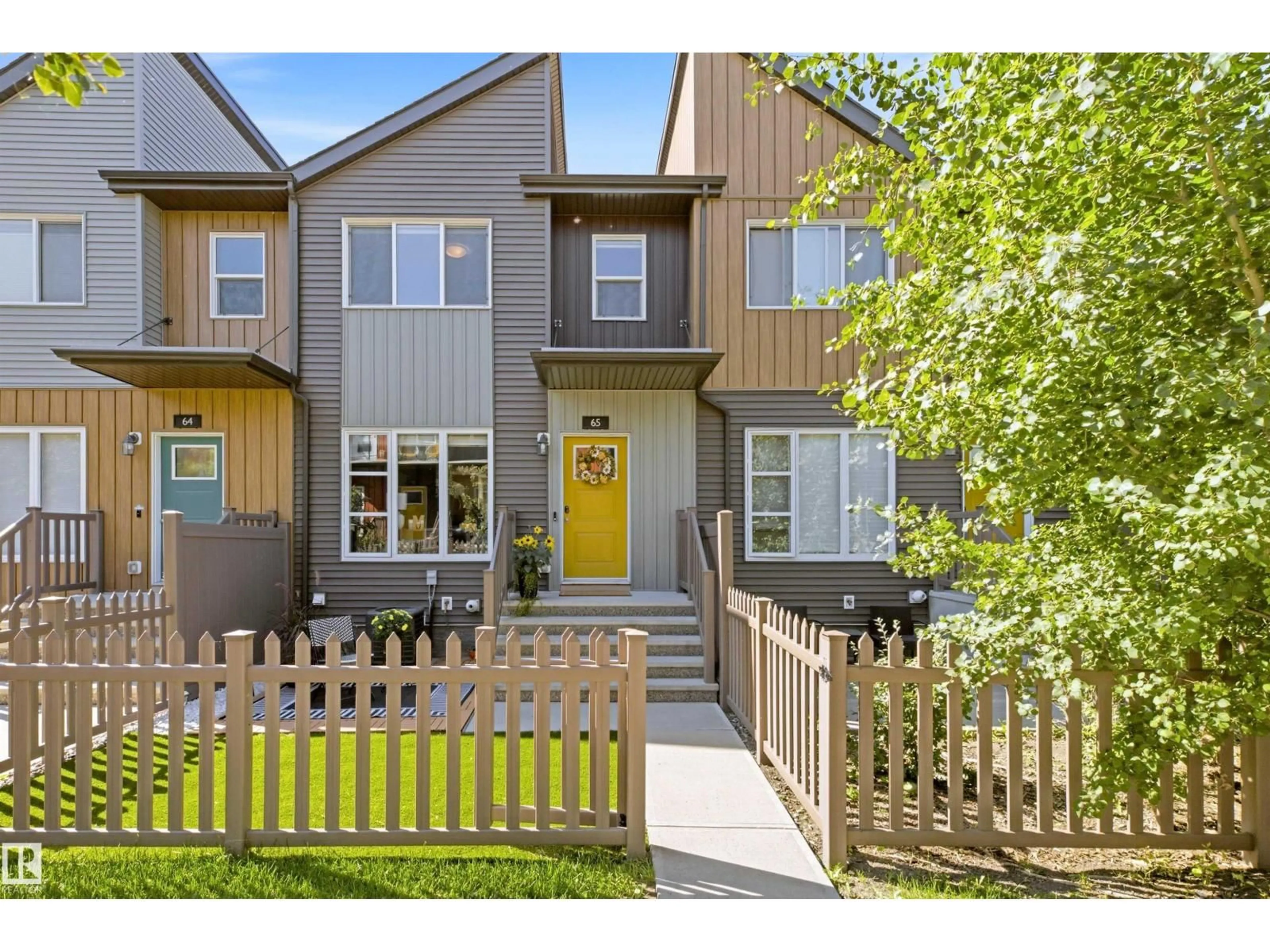 Home with vinyl exterior material, street for #65 - 4470 PROWSE RD, Edmonton Alberta T6W3R5