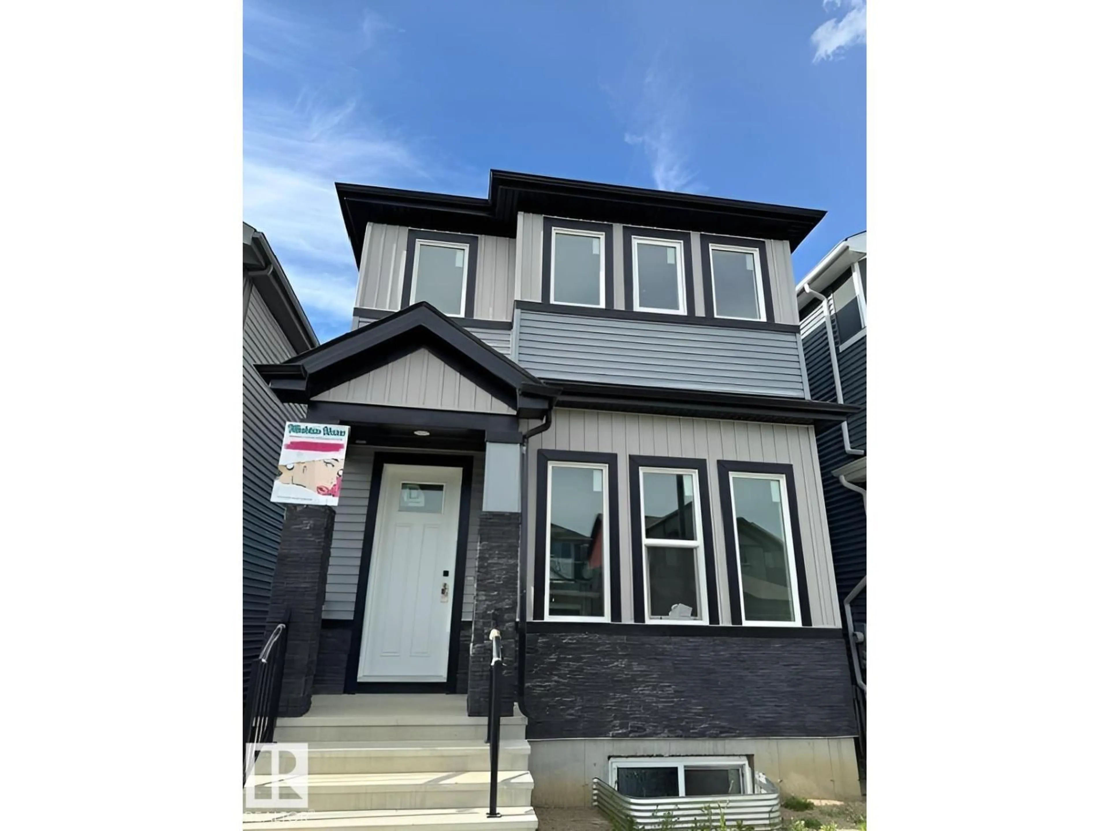 Home with vinyl exterior material, street for 840 NORTHERN HARRIER LN, Edmonton Alberta T5S0P8