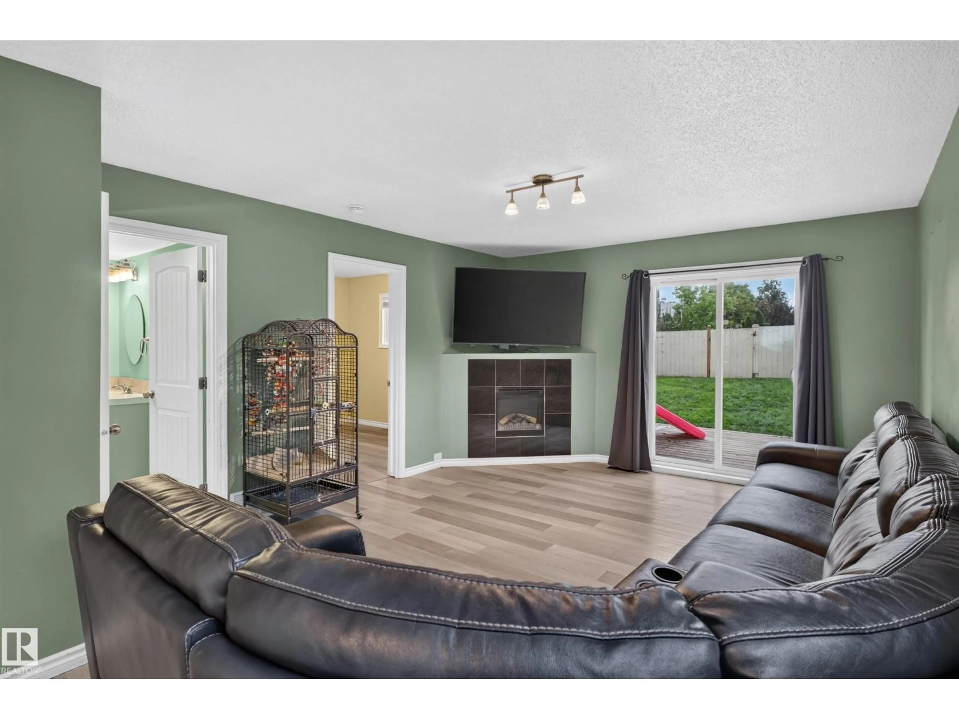 Living room with furniture, unknown for 4107 35 ST, Edmonton Alberta T6L5V5