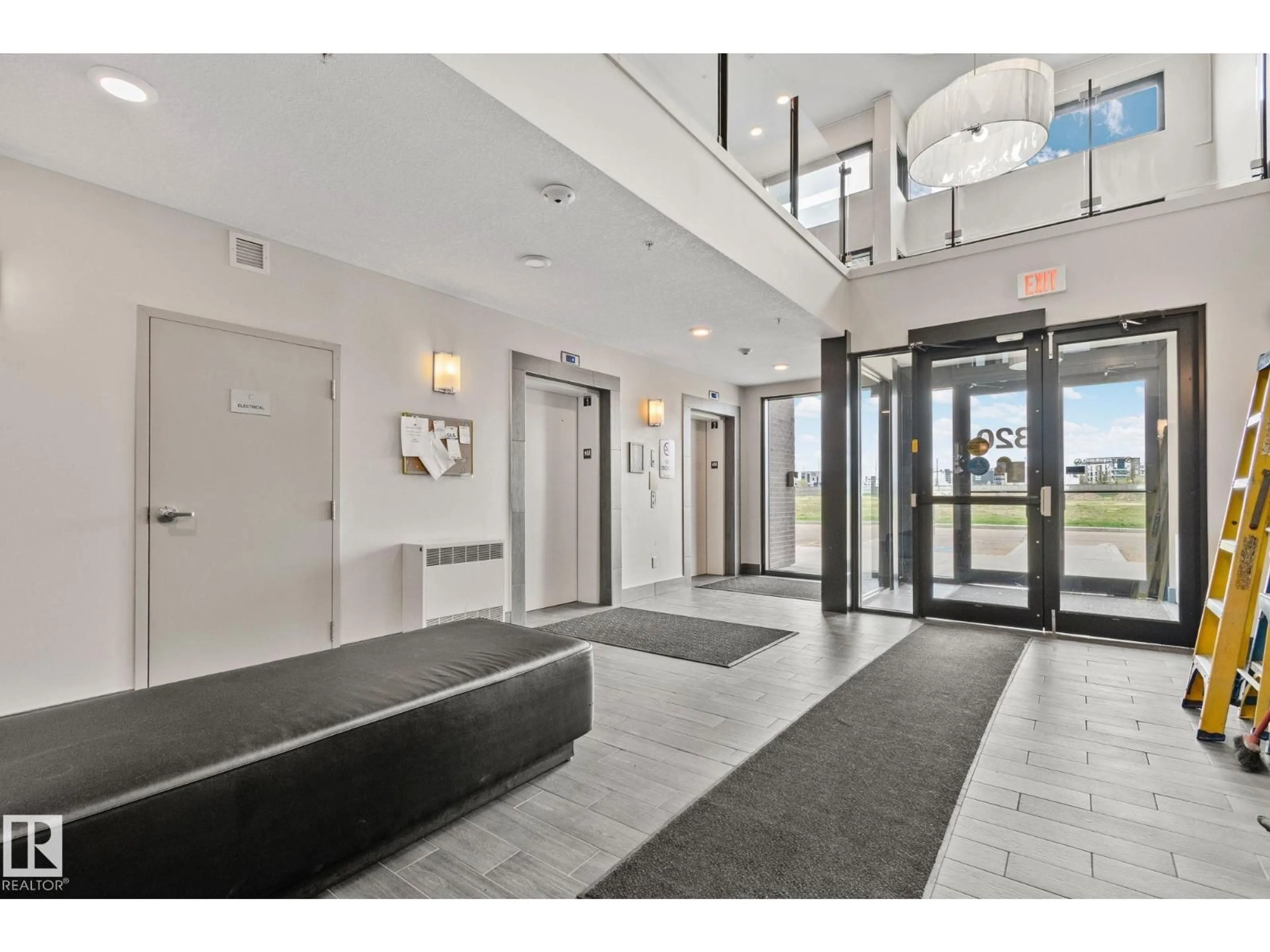 Indoor foyer for 218 - 320 AMBLESIDE LINK LI, Edmonton Alberta T6W2Z9