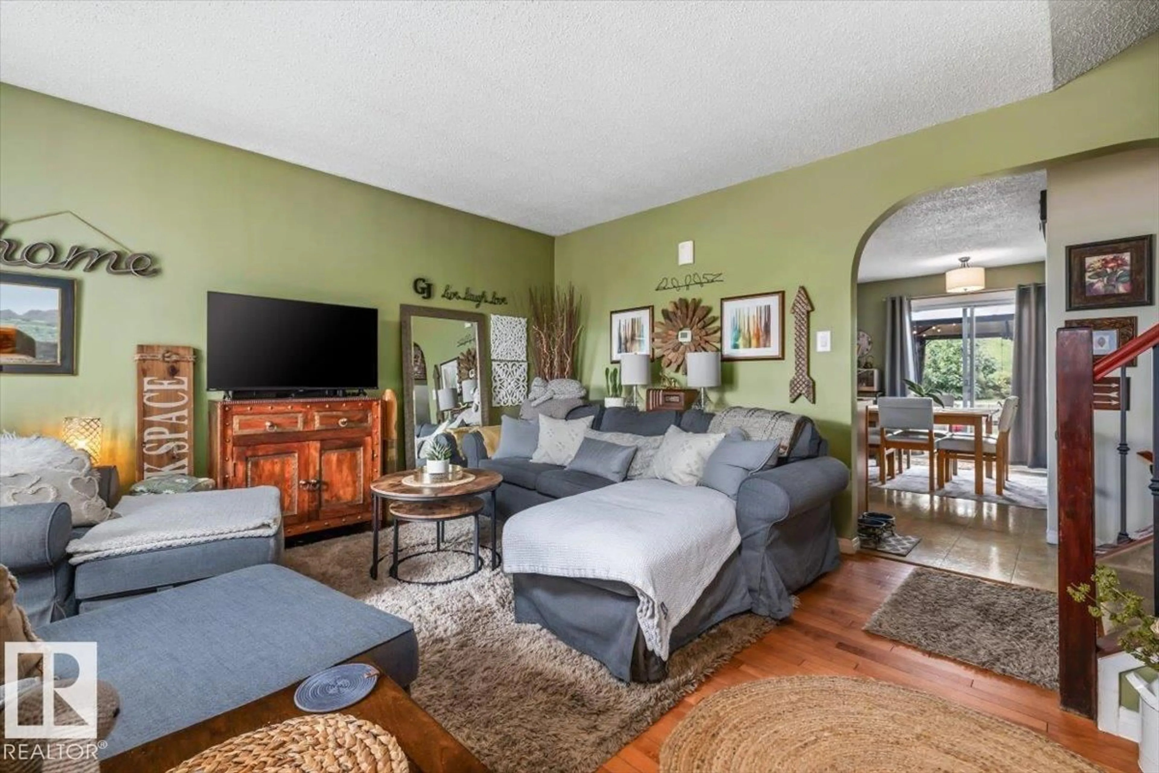 Living room with furniture, unknown for 14516 37 ST, Edmonton Alberta T5Y2K2