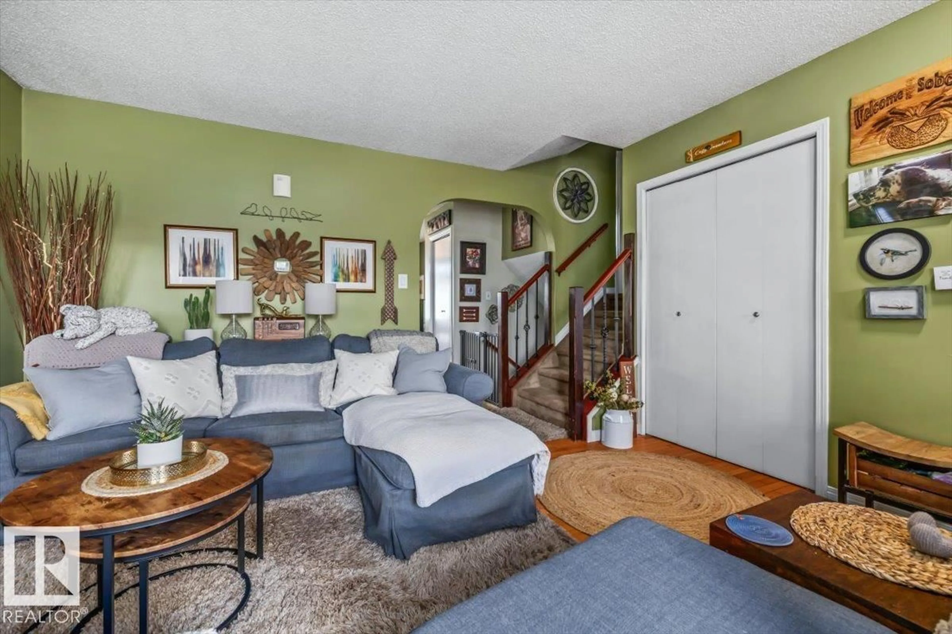 Living room with furniture, unknown for 14516 37 ST, Edmonton Alberta T5Y2K2