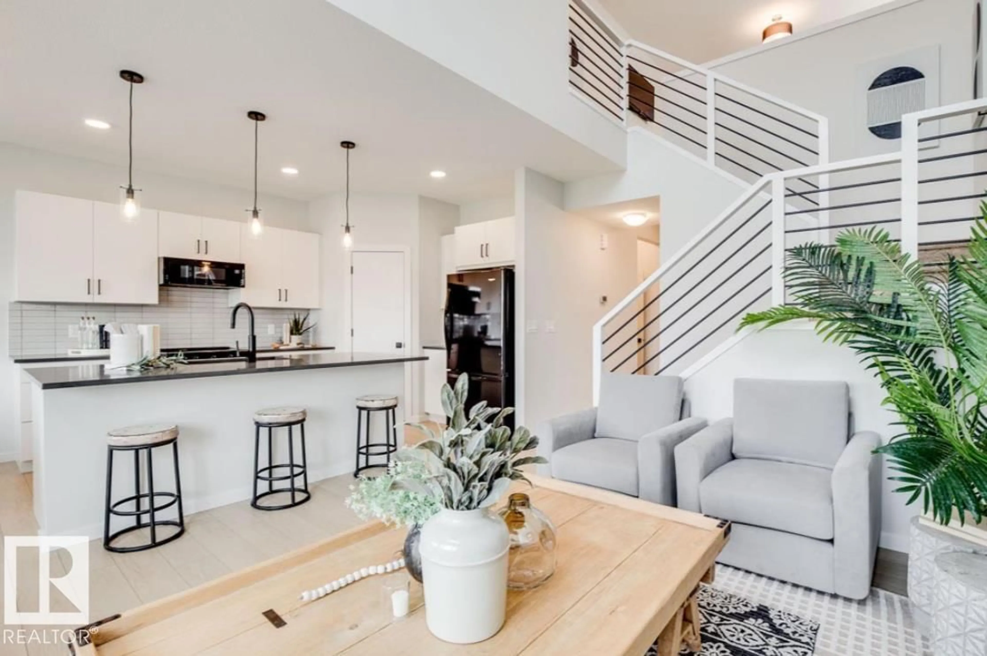 Open concept kitchen, unknown for 5511 69 STREET, Beaumont Alberta T4X2Z7