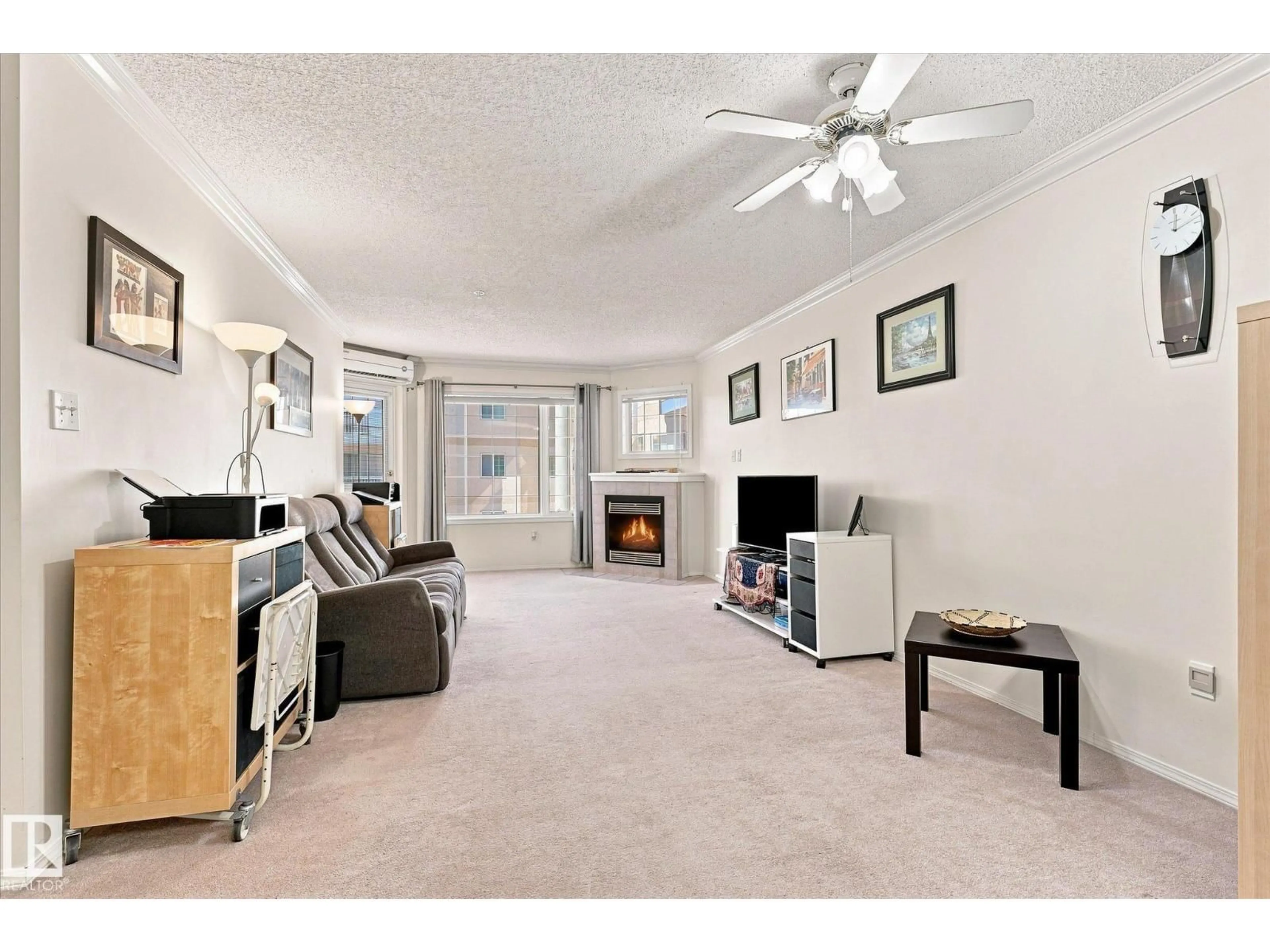 Living room with furniture, unknown for #309 - 13450 114 AV, Edmonton Alberta T5M4C4