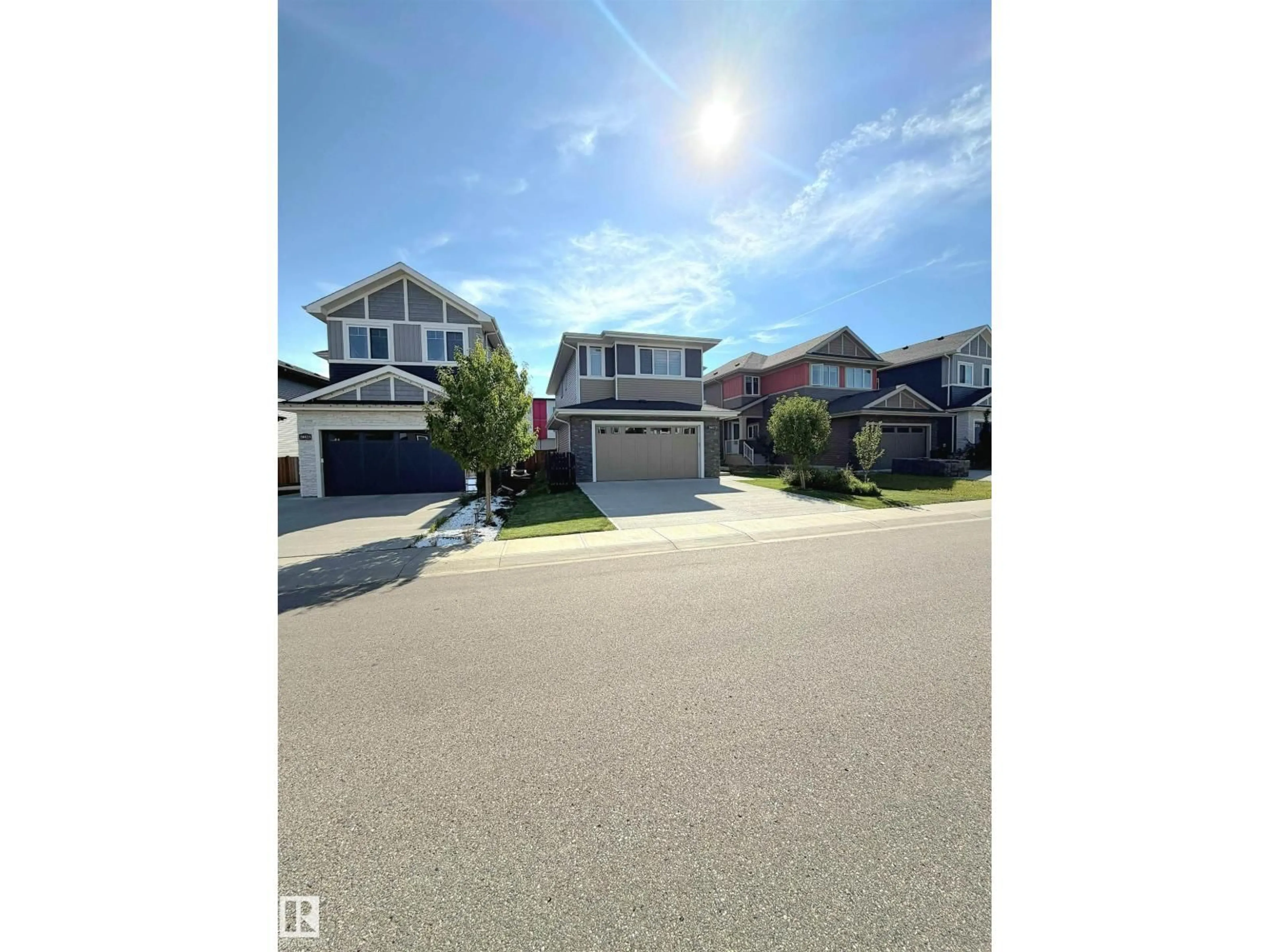A pic from outside/outdoor area/front of a property/back of a property/a pic from drone, street for 20827 130 AV, Edmonton Alberta T5S0L4
