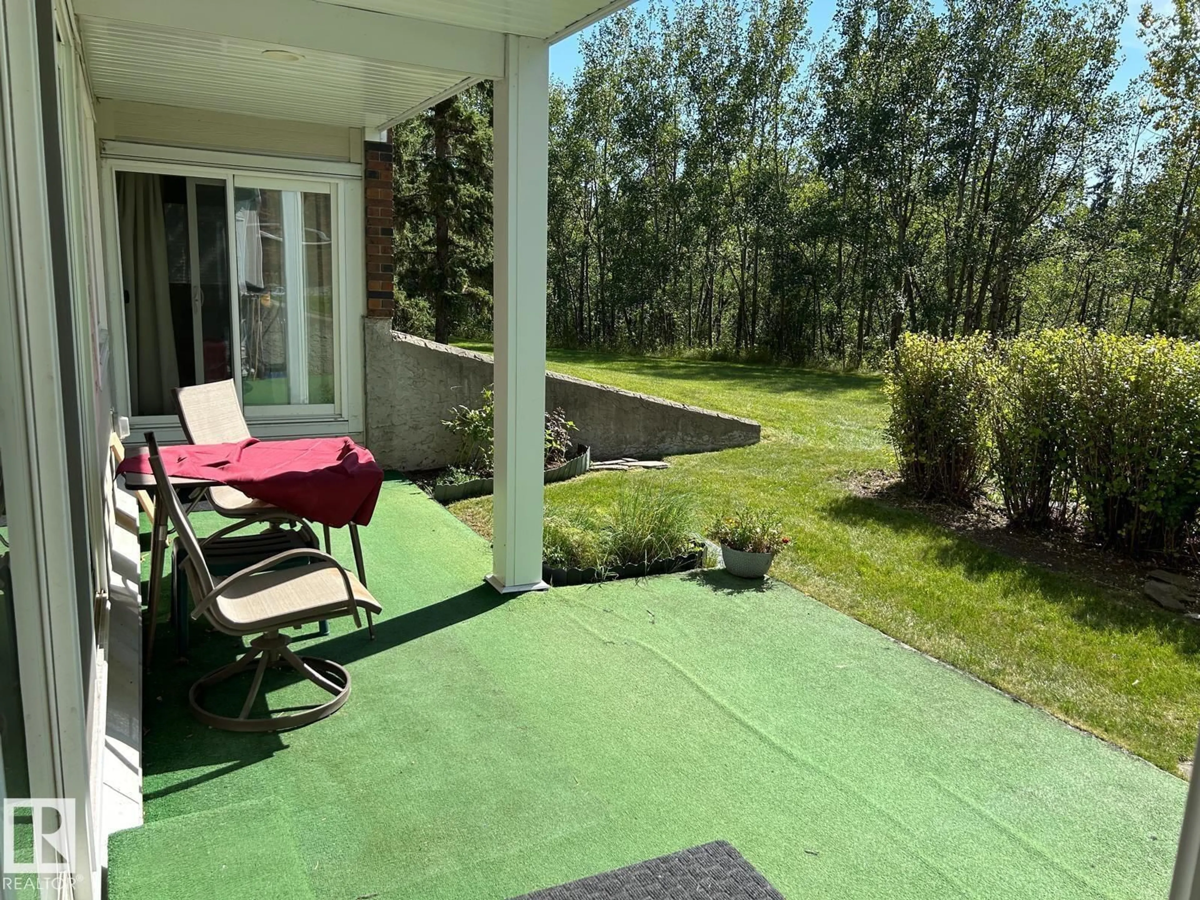Patio, unknown for #112 - 4404 122 ST, Edmonton Alberta T6J4A9