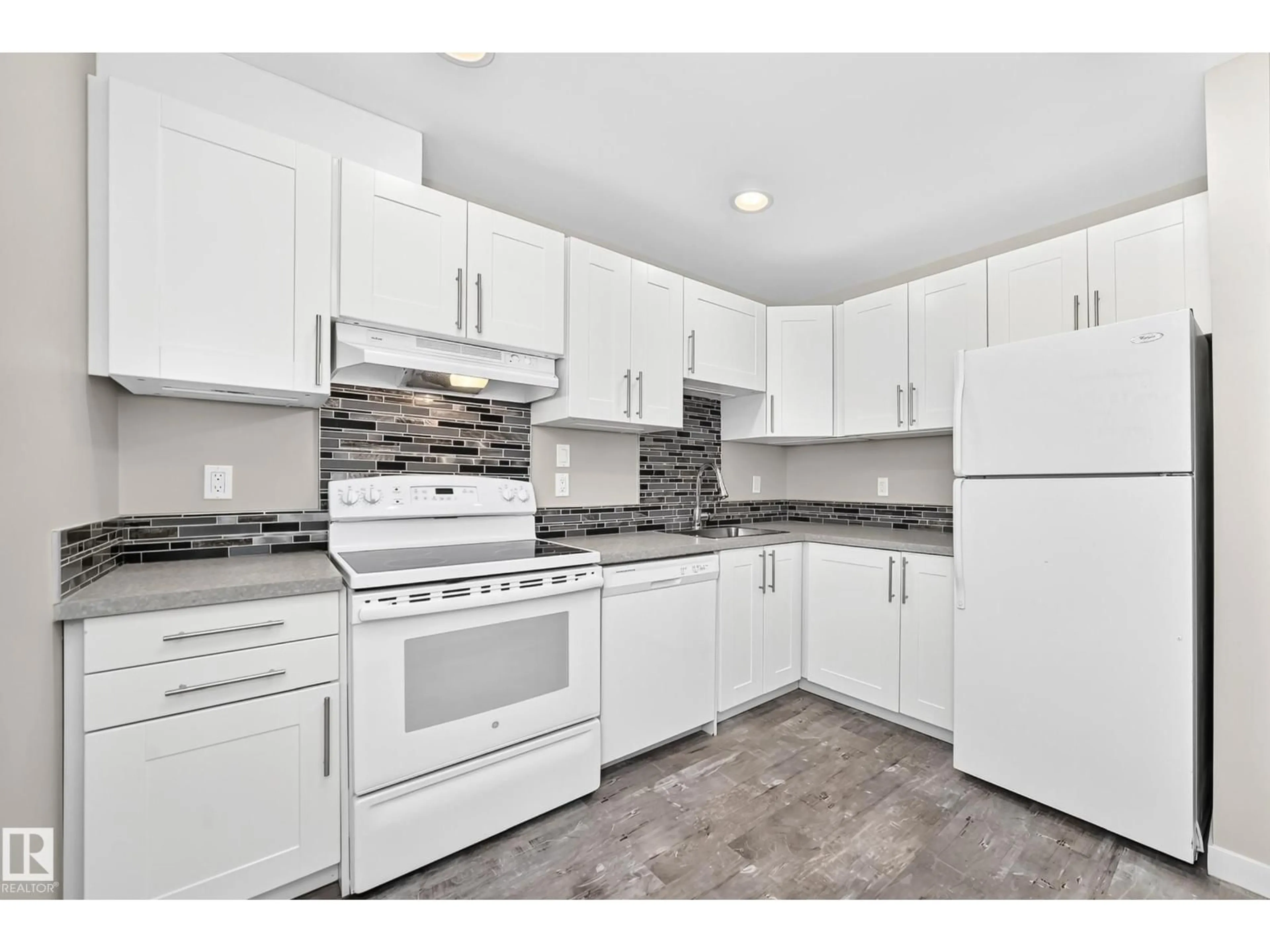Standard kitchen, ceramic/tile floor for #40 - 2024 57 ST, Edmonton Alberta T6L2Z3