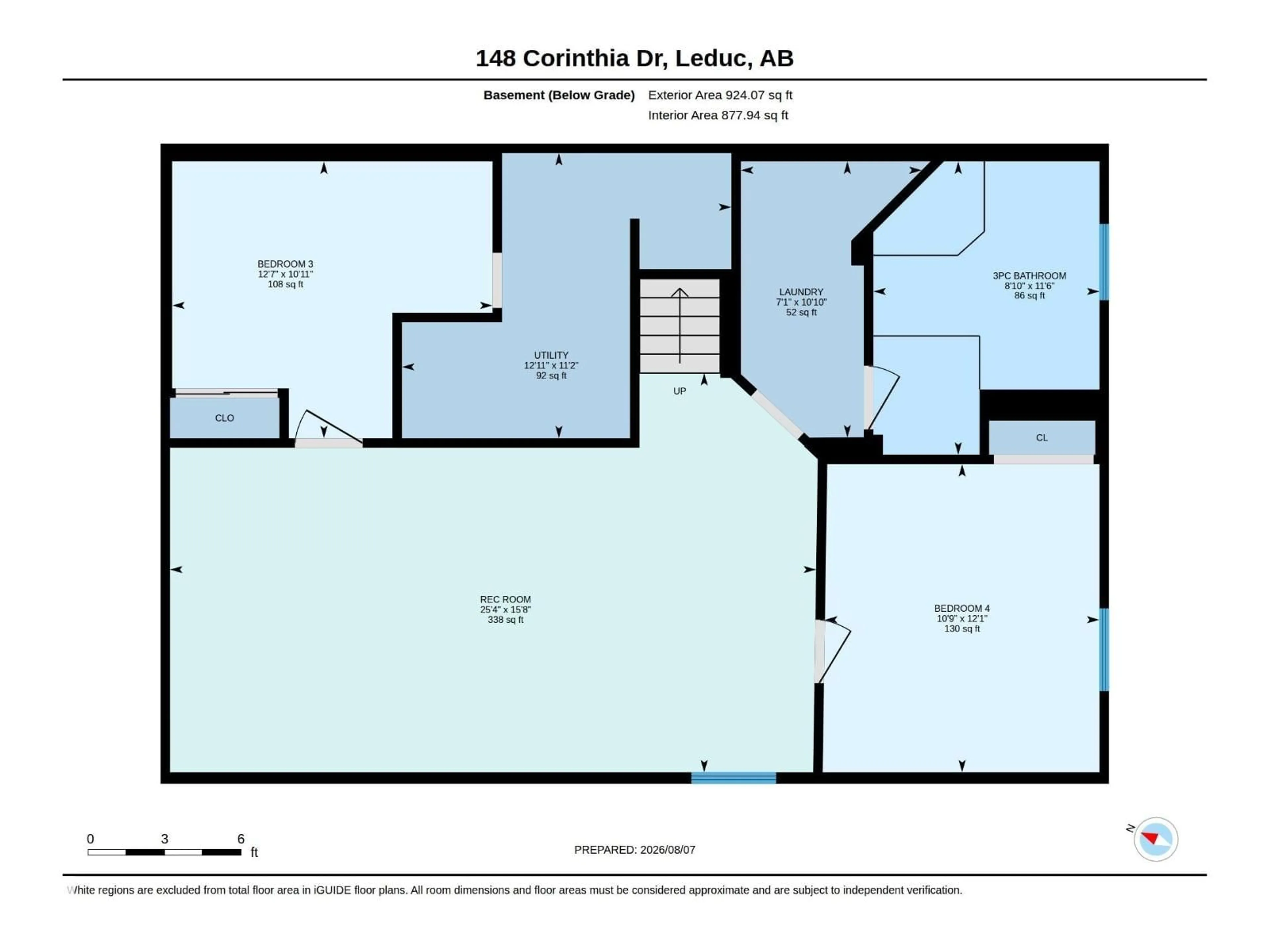 Floor plan for 148 CORINTHIA DR, Leduc Alberta T9E4G3