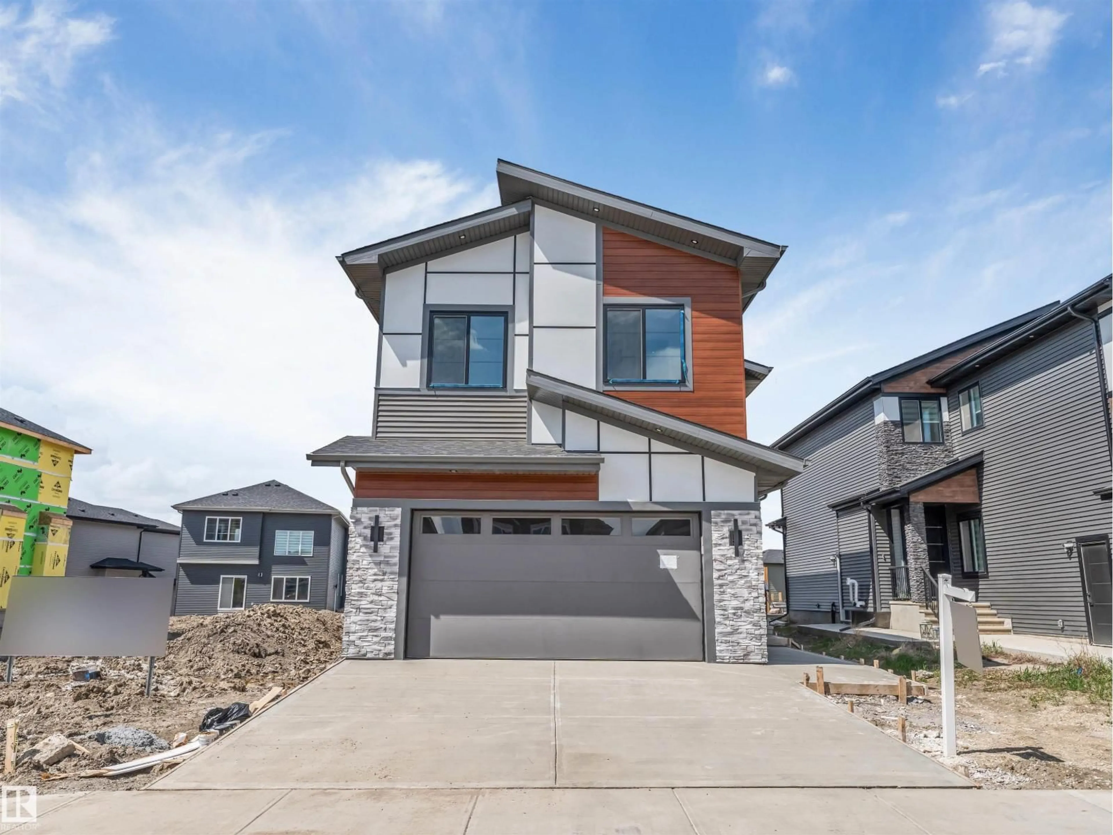 Home with brick exterior material, street for 6250 19 ST, Rural Leduc County Alberta T4X3C8