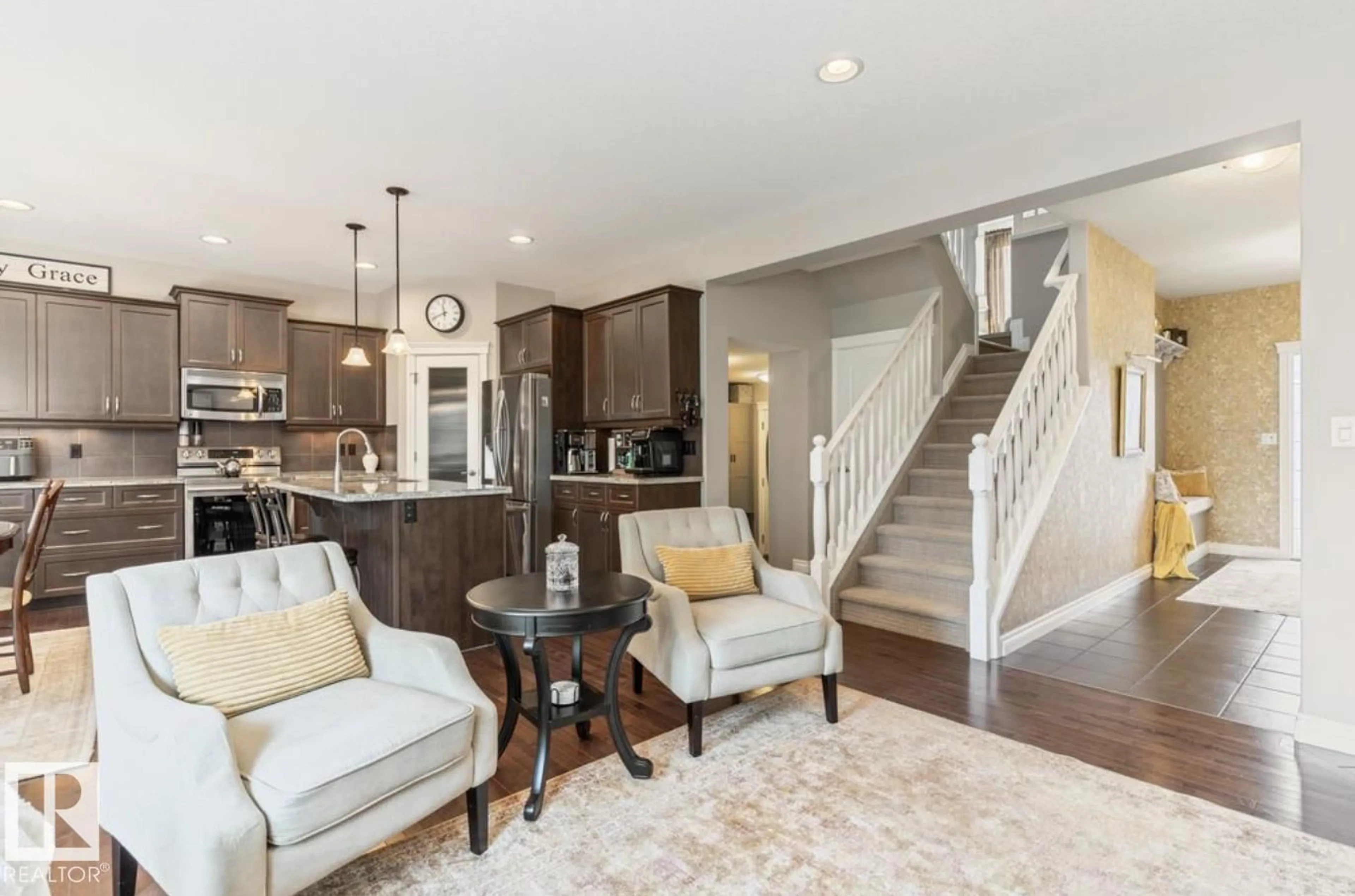 Open concept kitchen, unknown for 22 VOLETA CT, Spruce Grove Alberta T7X0J8