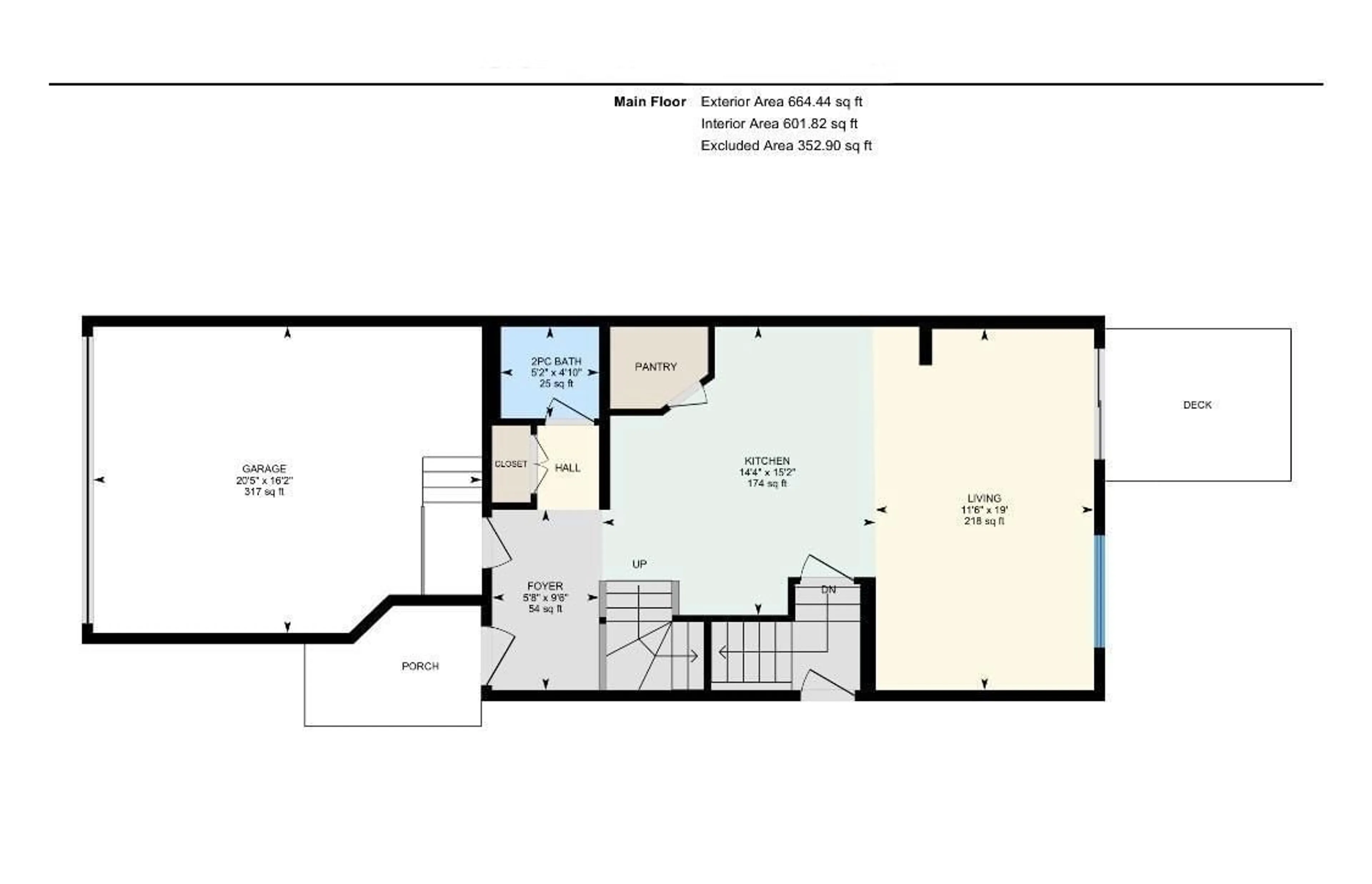Floor plan for 19728 29 AV, Edmonton Alberta T6M1M2