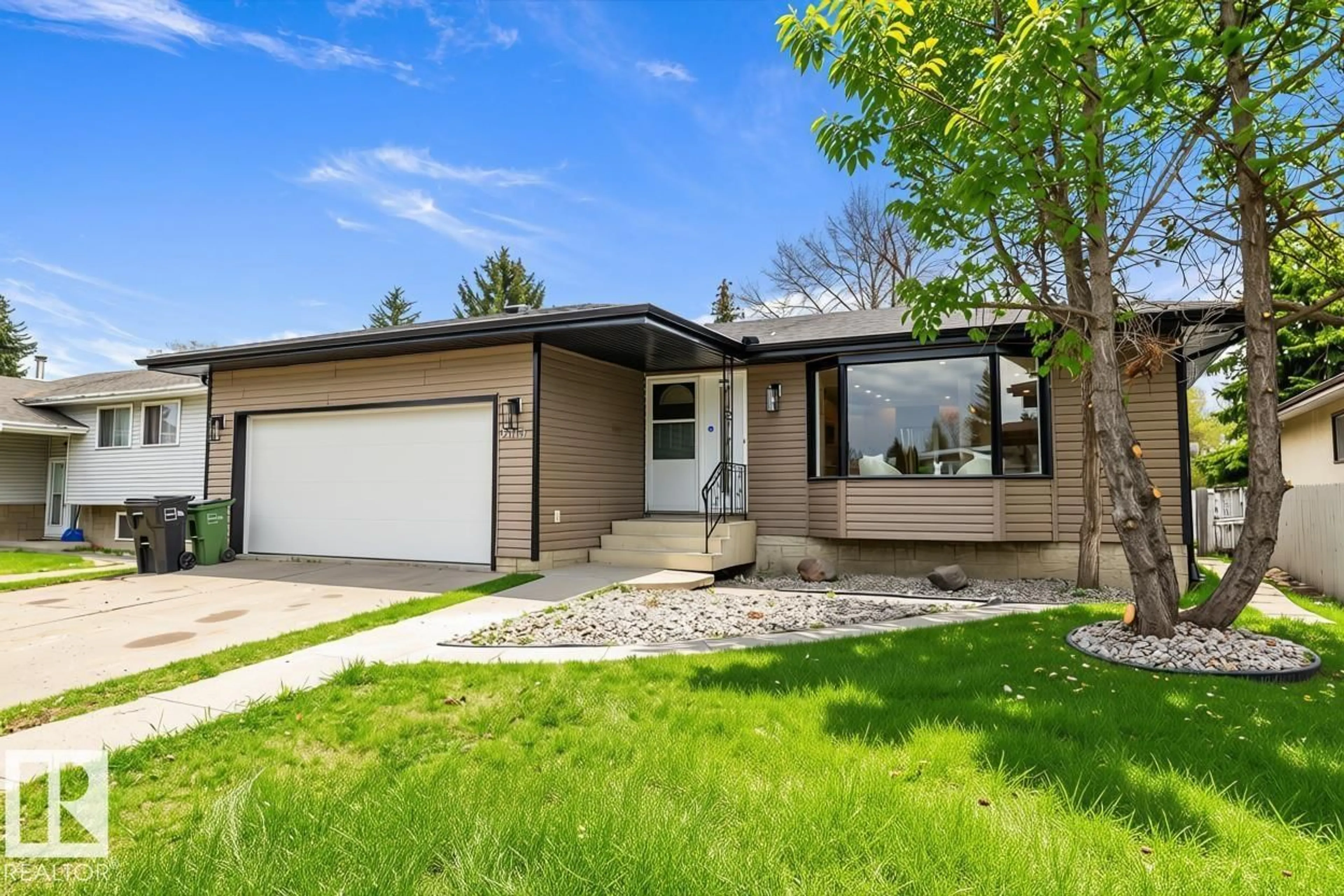 Home with vinyl exterior material, street for NW - 3515 105B ST, Edmonton Alberta T6H2K9