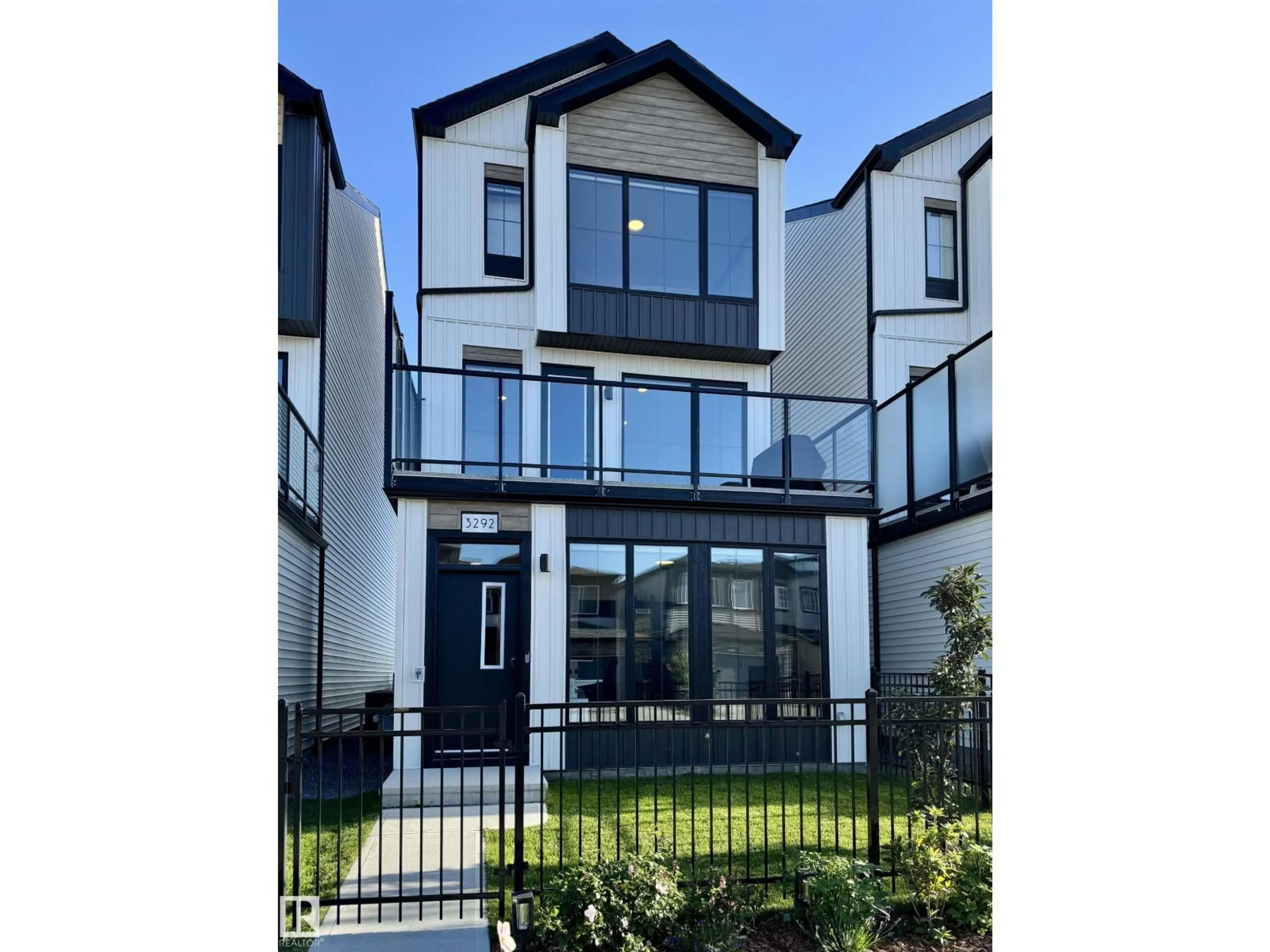 Home with vinyl exterior material, street for SW - 3292 KULAY WY, Edmonton Alberta T6W5B5