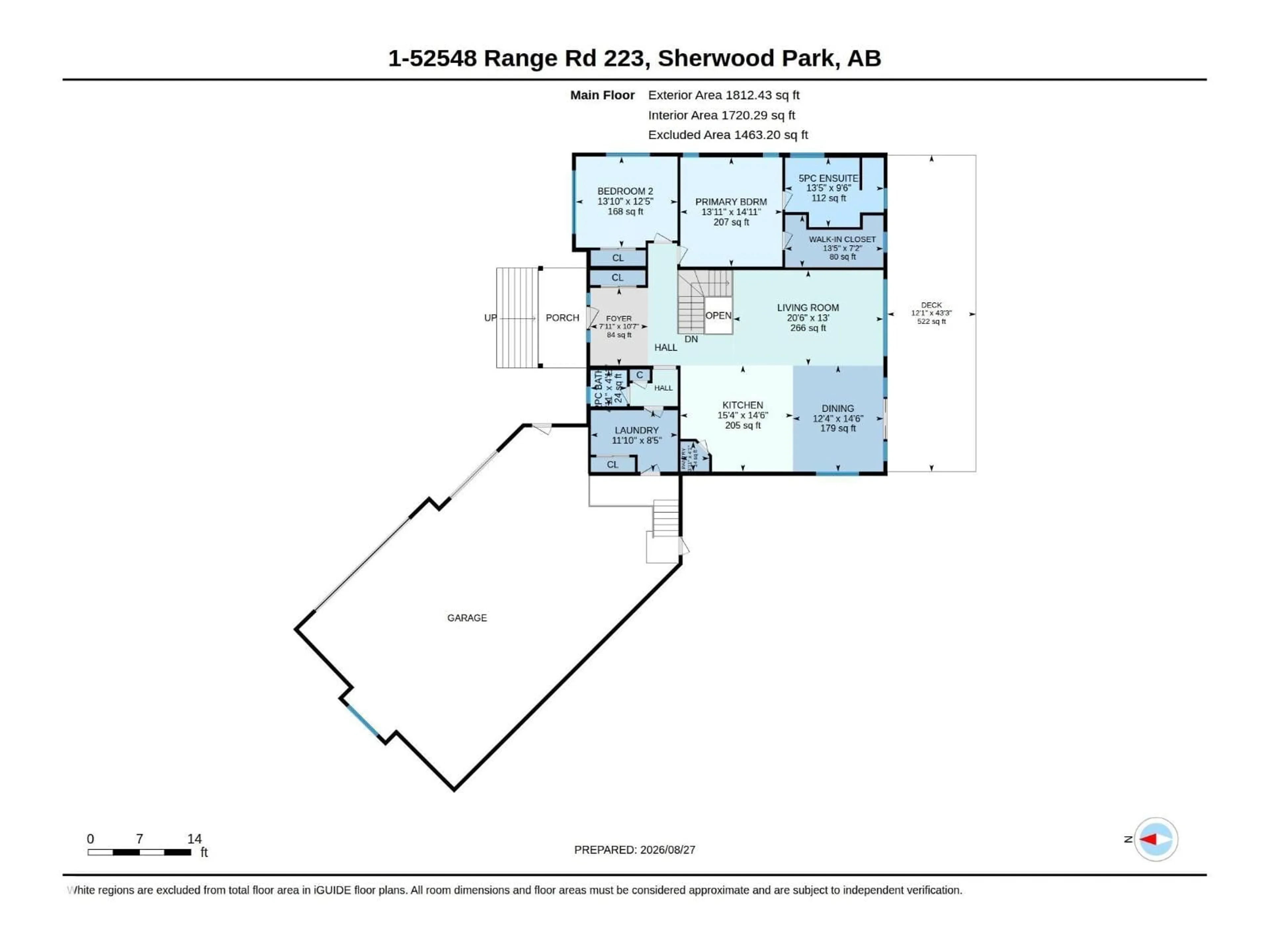 Floor plan for 52548 RGE ROAD 223, Rural Strathcona County Alberta T8A4R3