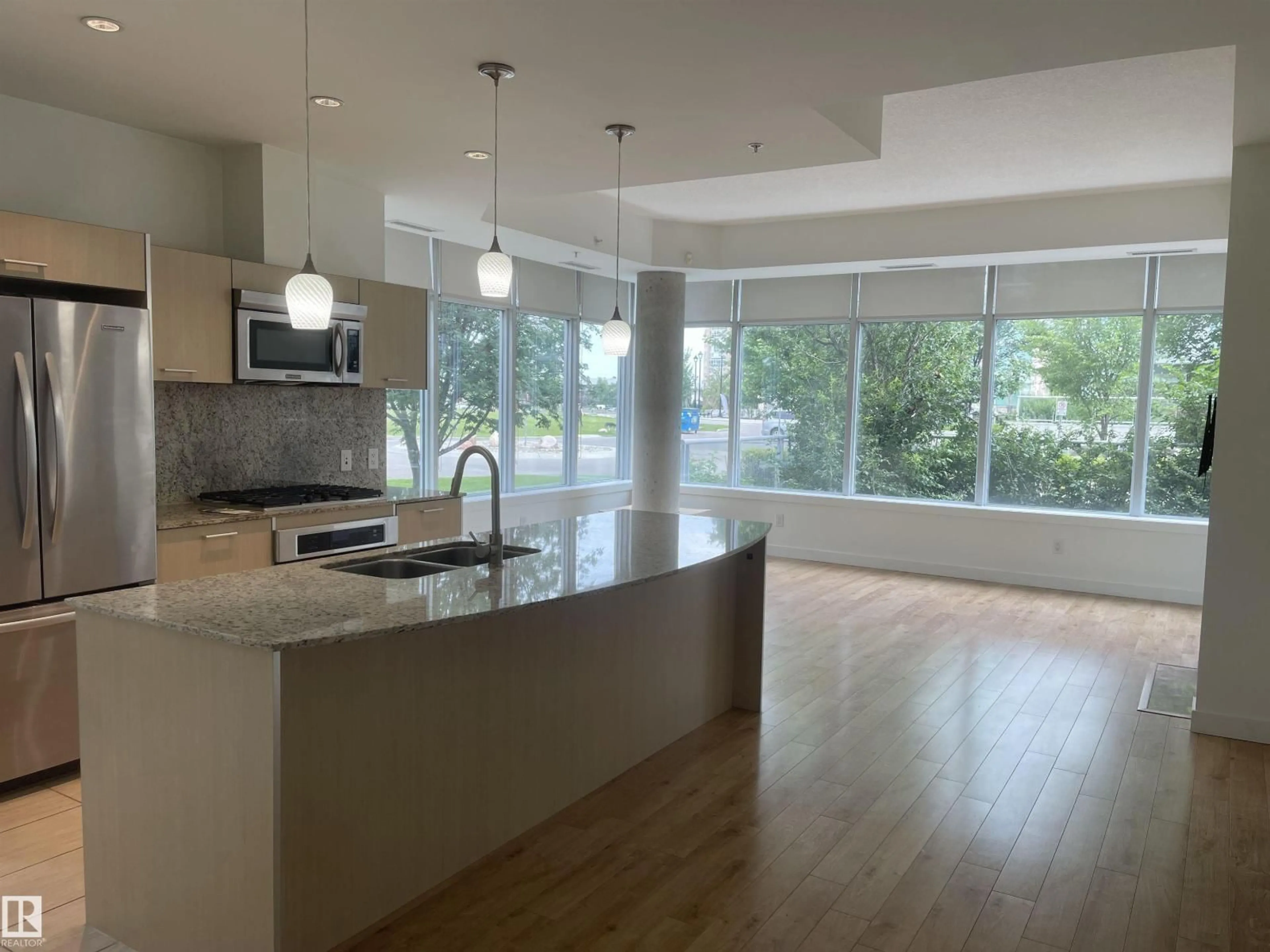 Open concept kitchen, unknown for #113 - 2510 109 ST, Edmonton Alberta T6J2X1